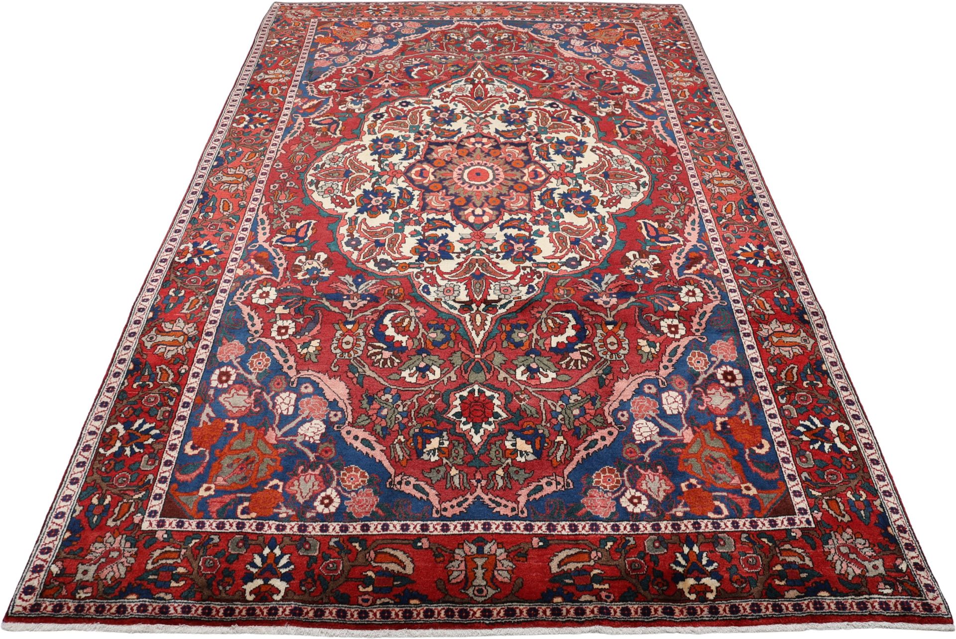 Bakhtiari Perserteppich aus Iran, 200 × 315 cm