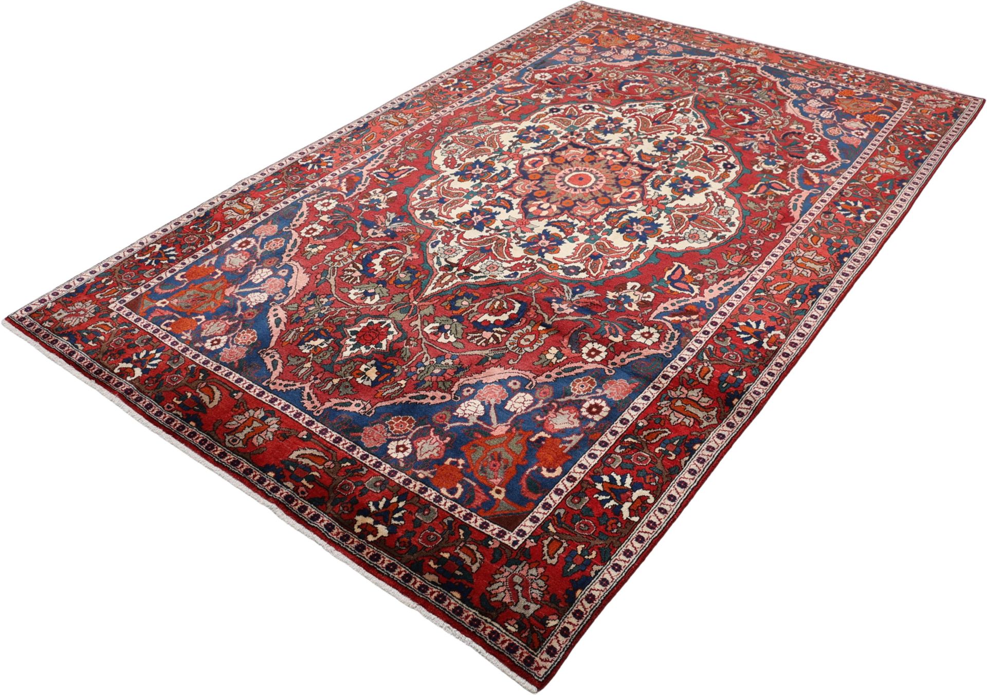 Bakhtiari Perserteppich aus Iran, 200 × 315 cm