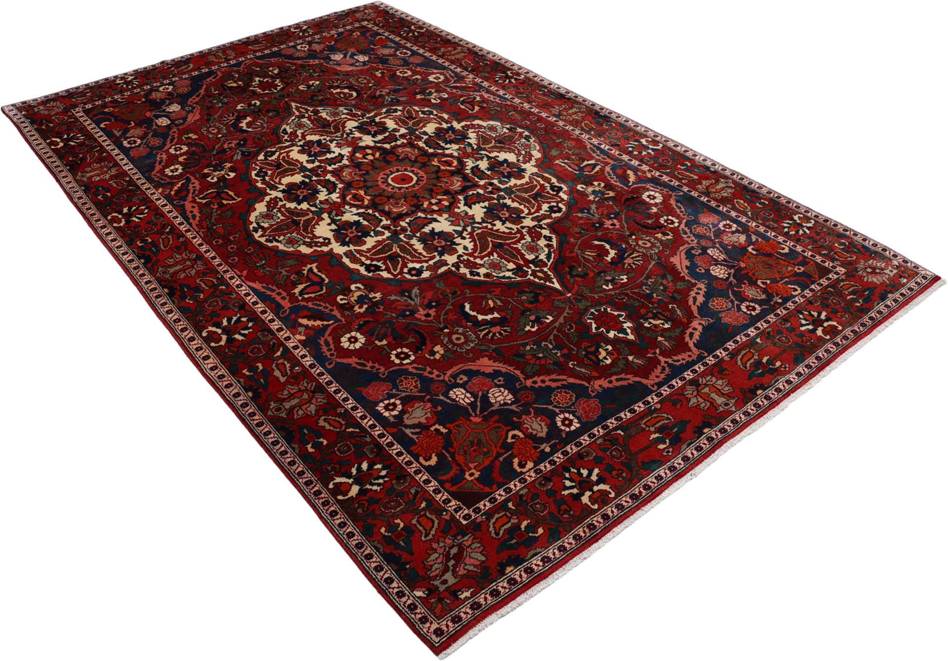 Bakhtiari Perserteppich aus Iran, 200 × 315 cm