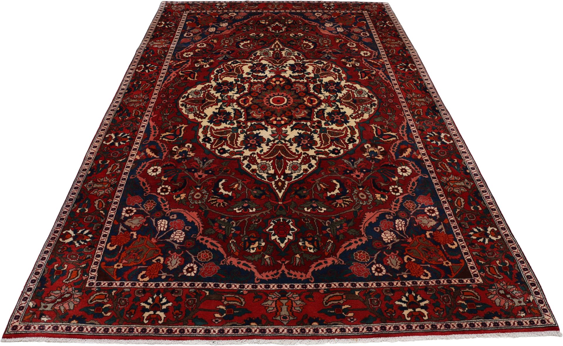 Bakhtiari Perserteppich aus Iran, 200 × 315 cm