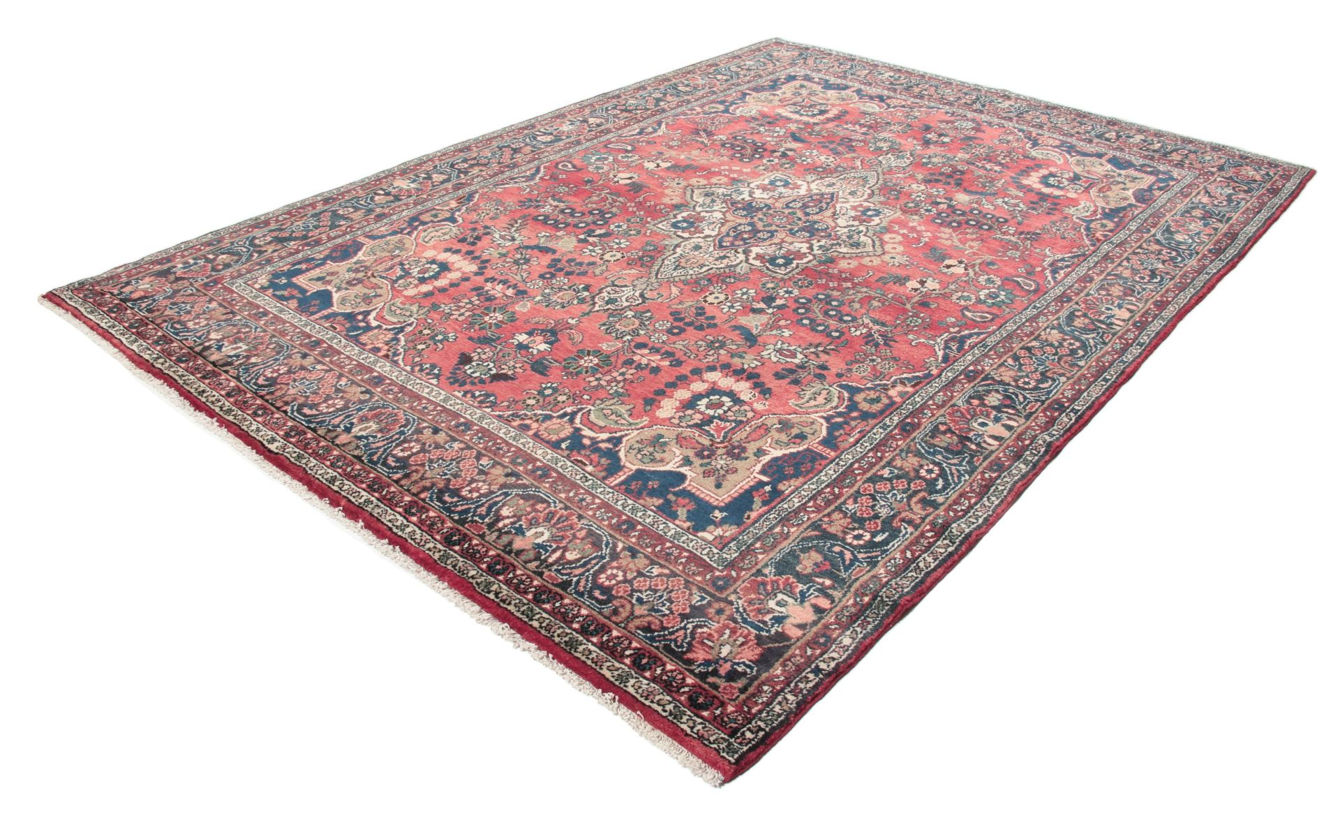 perserteppich-hamedan-212-x-312-cm-baumwolle-handgeknupft-hochwertig-12 Hamadan Perserteppich aus Iran, 212 × 312 cm