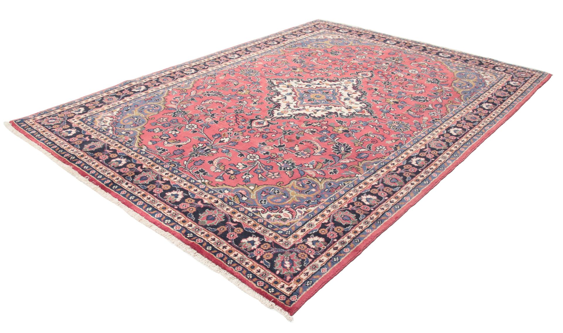 Handgeknüpfter Hamadan Perserteppich 206 × 287 cm