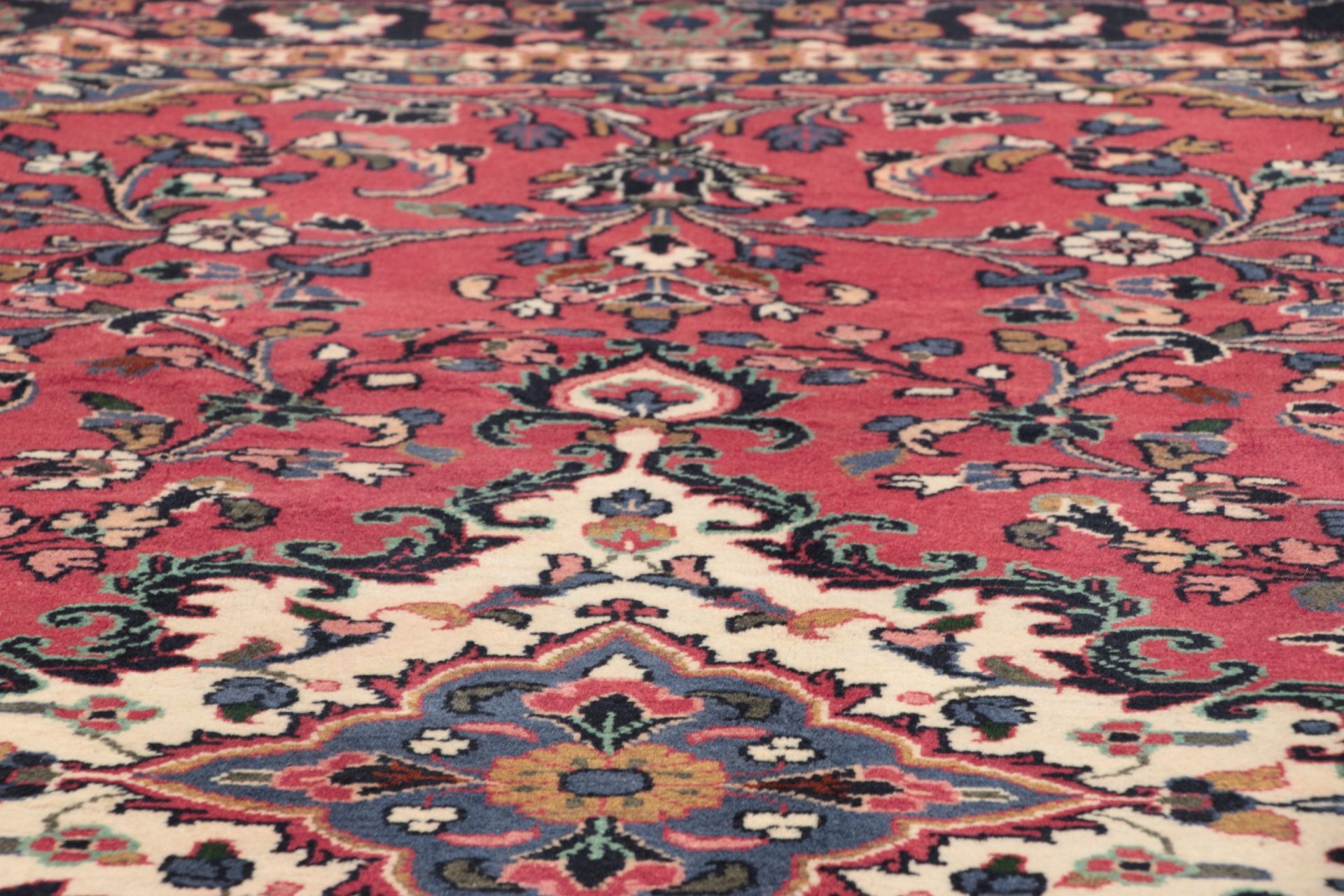 Handgeknüpfter Hamadan Perserteppich 206 × 287 cm