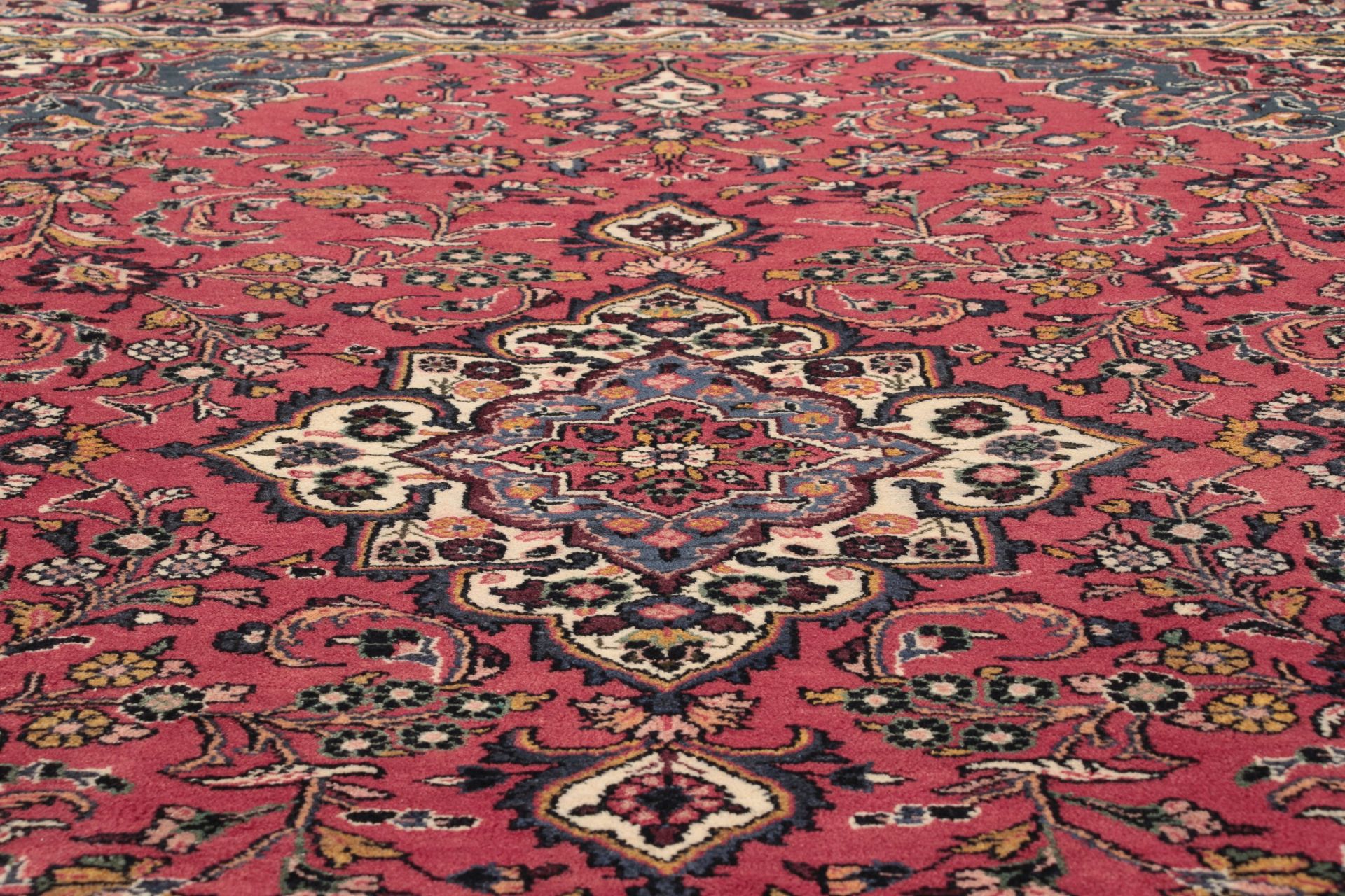 perserteppich-hamedan-223-x-310-cm-baumwolle-handgeknupft-hochwertig-5 Handgeknüpfter Hamadan Perserteppich, 223 × 310 cm