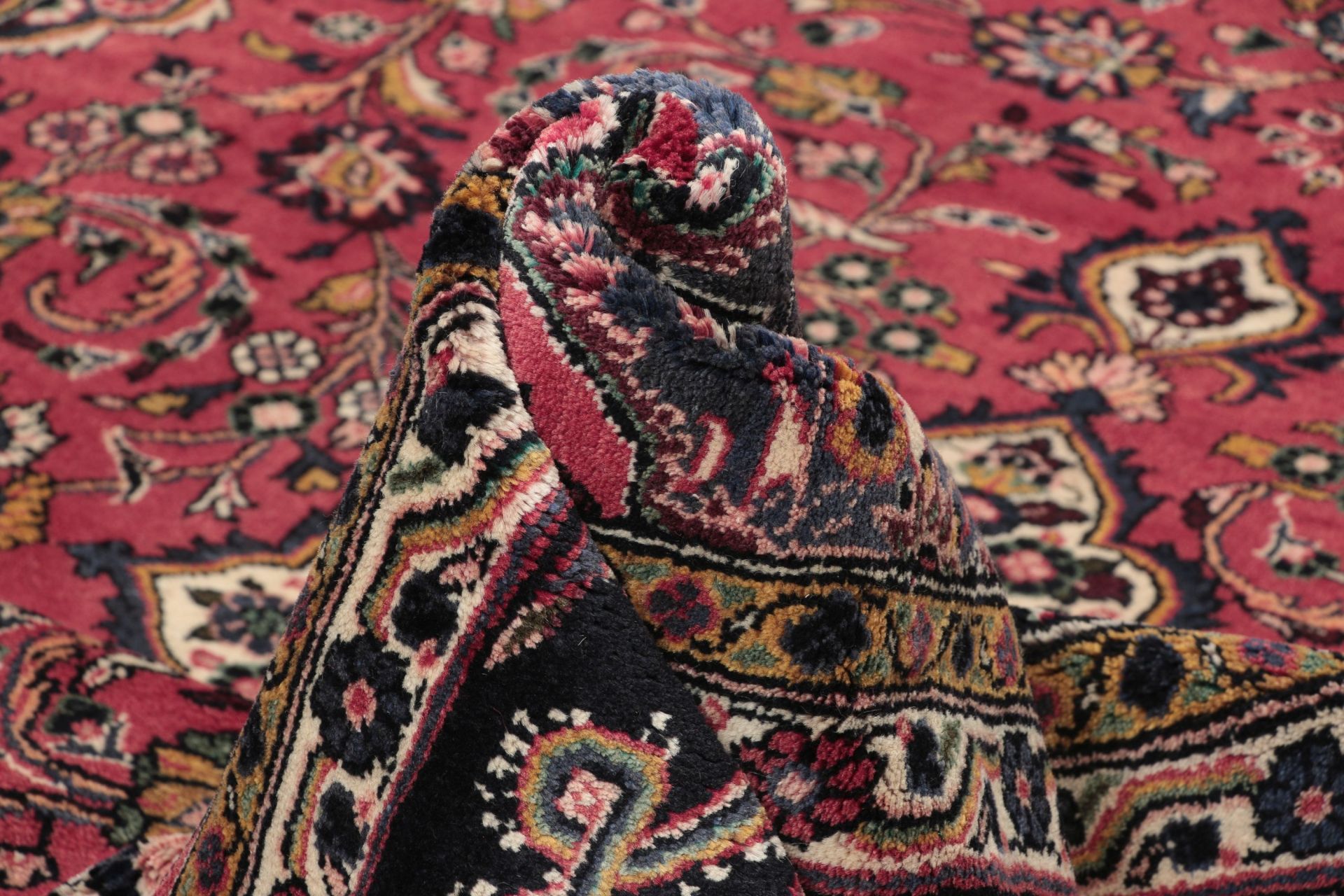 perserteppich-hamedan-223-x-310-cm-baumwolle-handgeknupft-hochwertig-9 Handgeknüpfter Hamadan Perserteppich, 223 × 310 cm