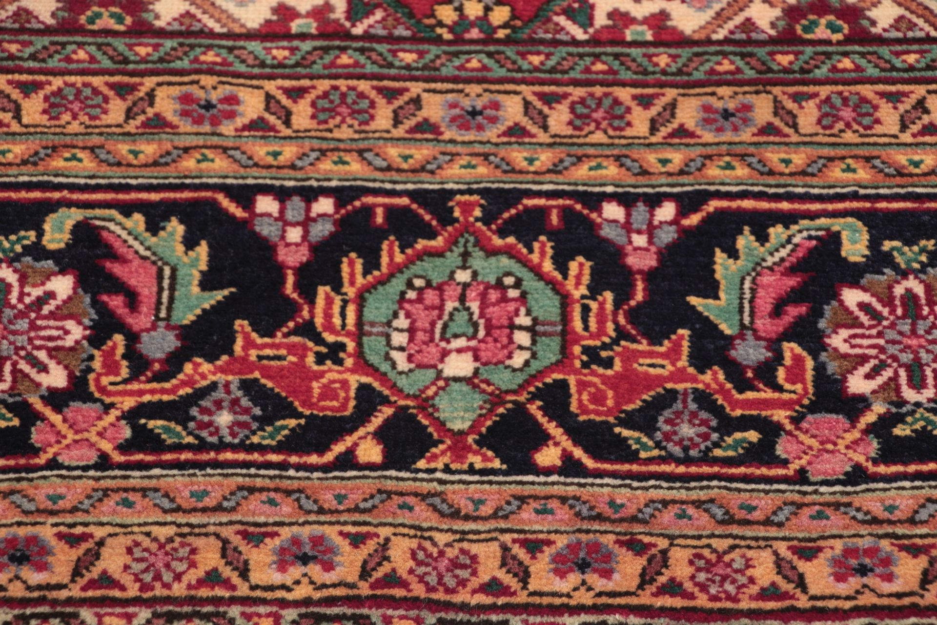 Handgeknüpfter Täbriz Perserteppich, 215 × 300 cm