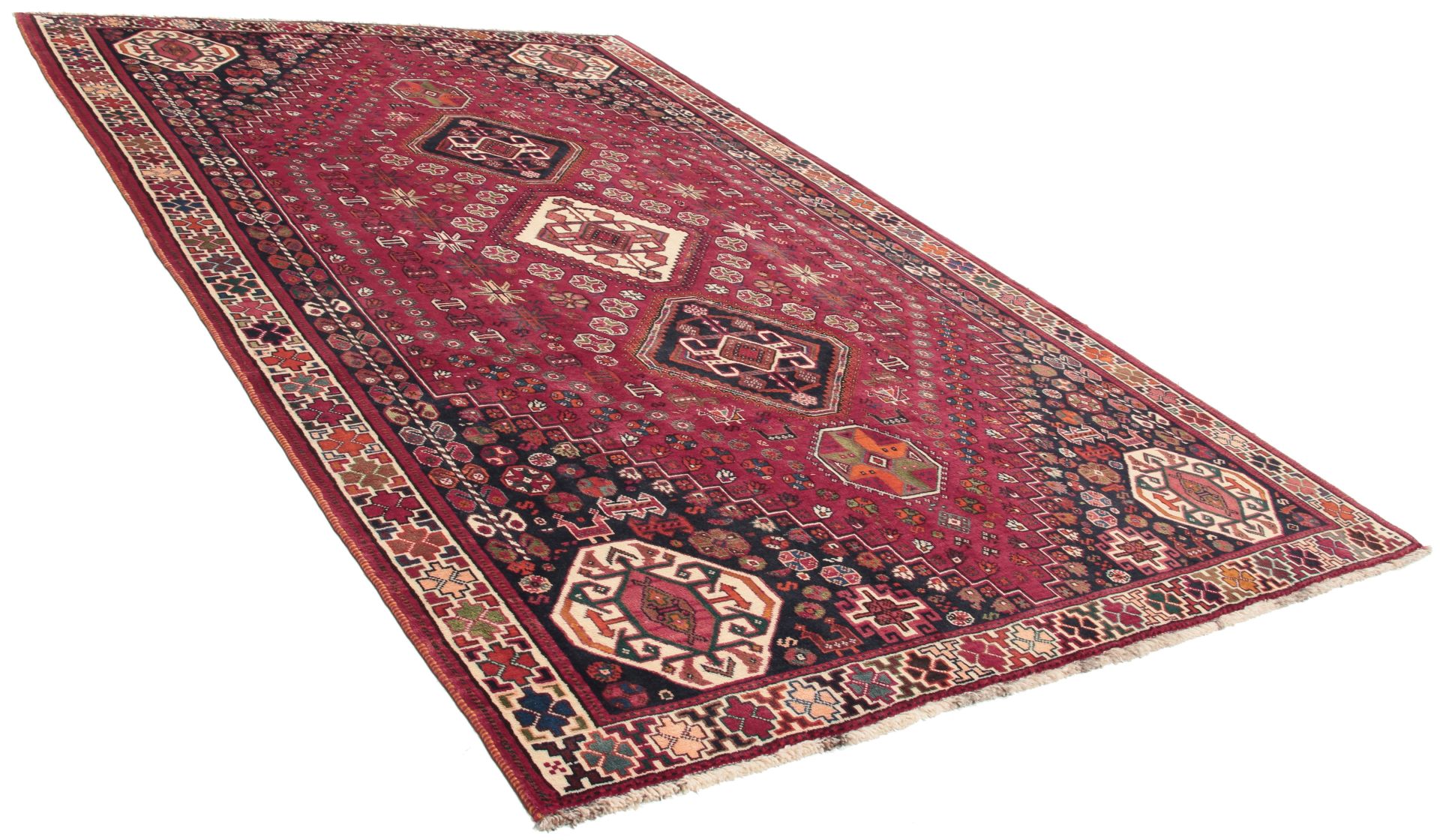 Qashqai Perserteppich 180 × 295 cm aus Wolle, handgeknüpft