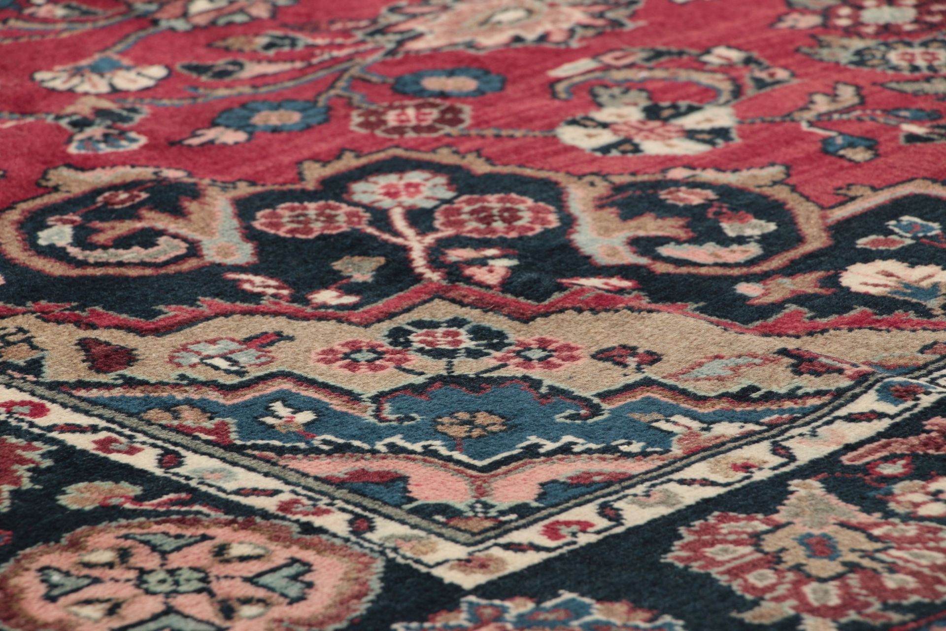 Handgeknüpfter Hamadan Perserteppich 212 × 315 cm