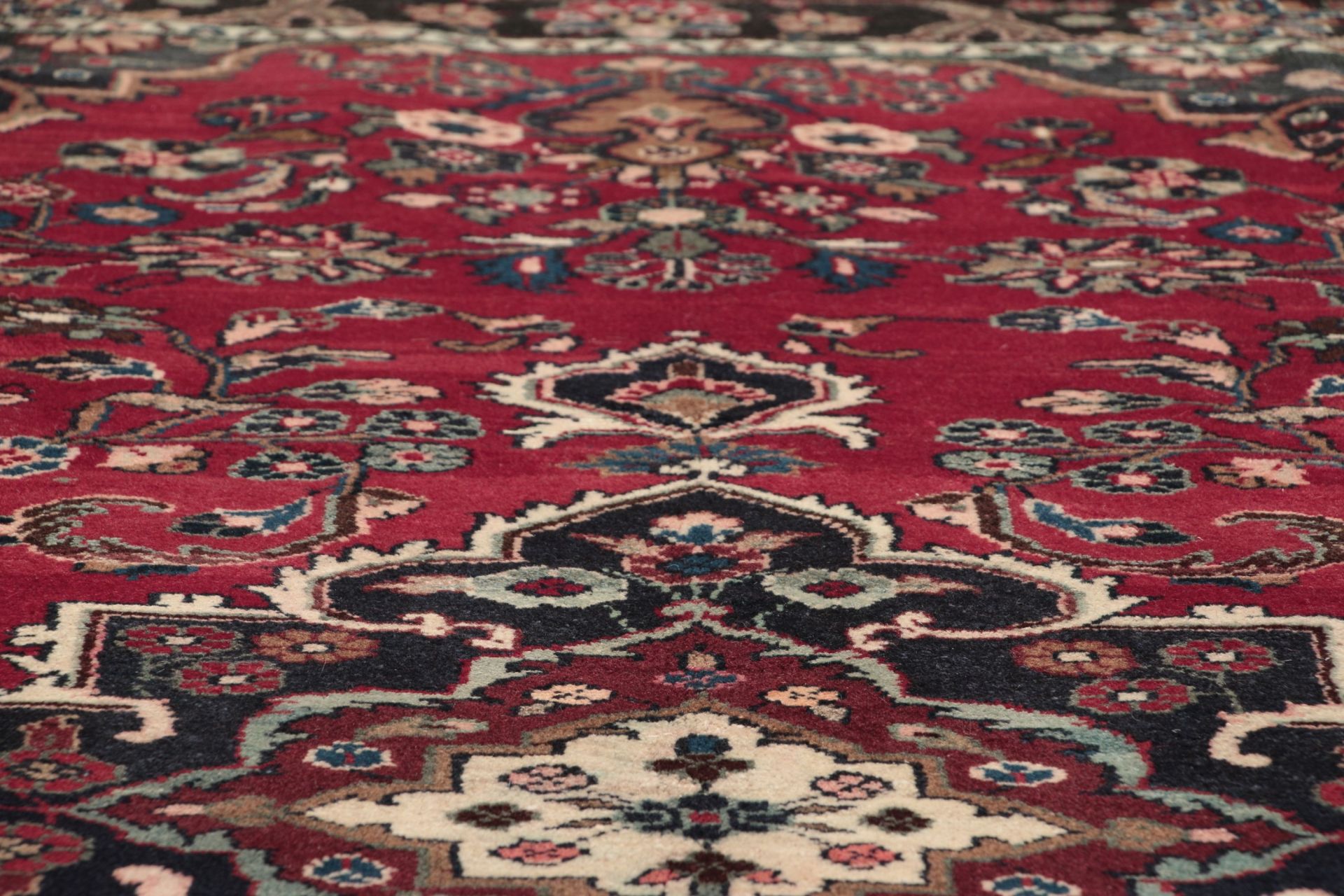 Handgeknüpfter Hamadan Perserteppich 212 × 315 cm