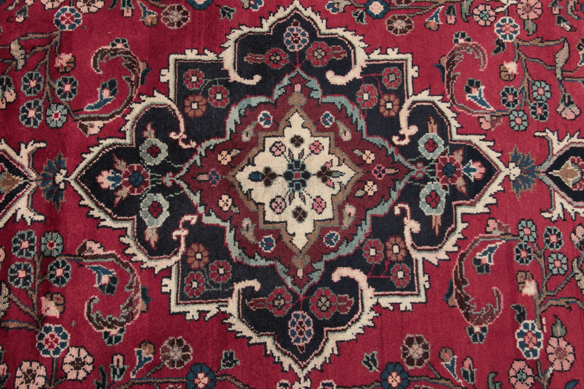 Handgeknüpfter Hamadan Perserteppich 212 × 315 cm