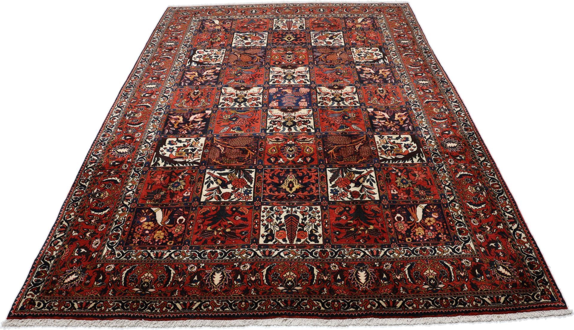Handgeknüpfter Bakhtiari Perserteppich 217 × 315 cm
