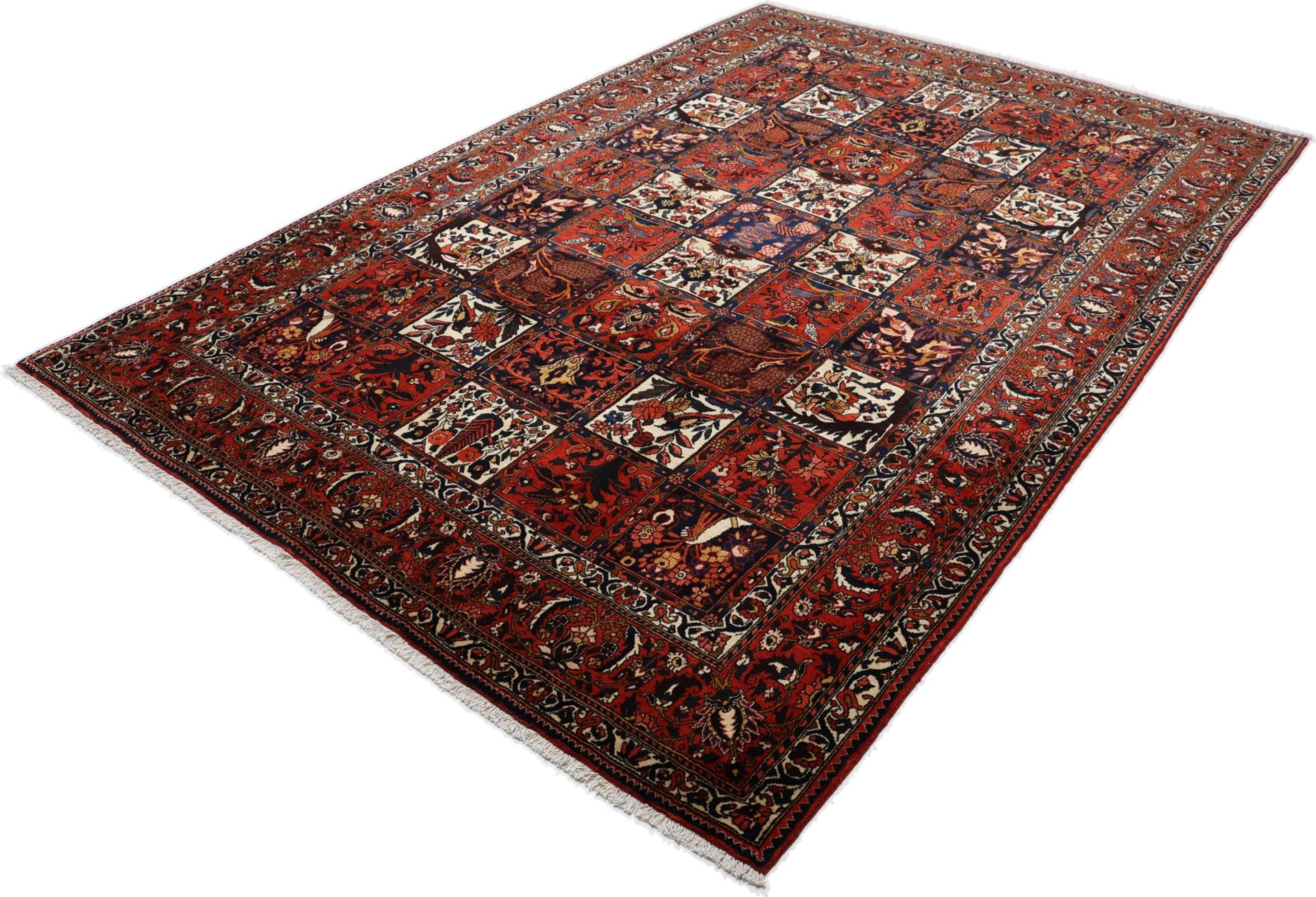 Handgeknüpfter Bakhtiari Perserteppich 217 × 315 cm
