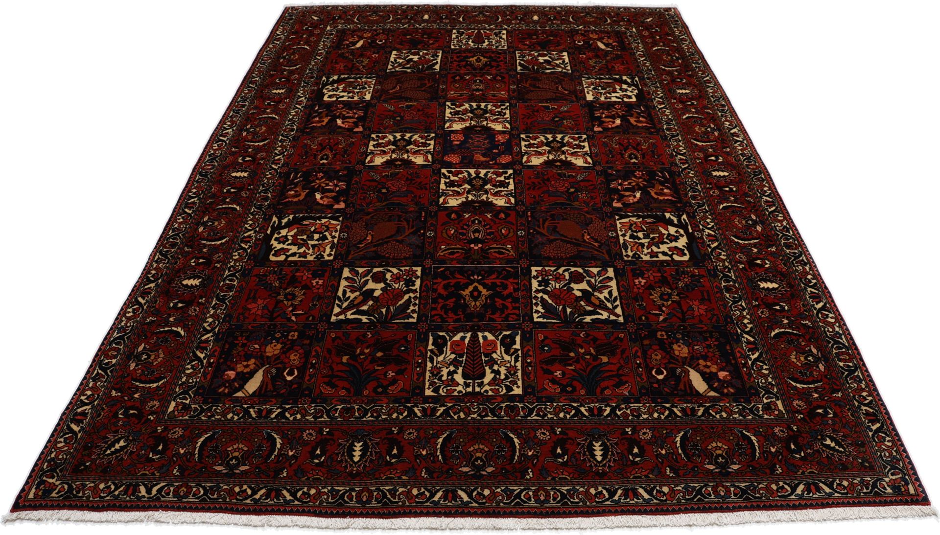 Handgeknüpfter Bakhtiari Perserteppich 217 × 315 cm