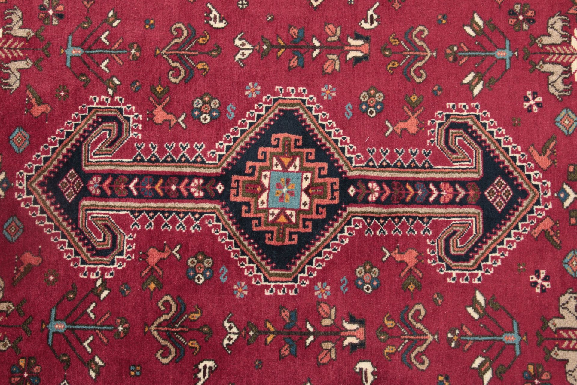 Perserteppich 200 × 304 cm aus Wolle, handgeknüpft