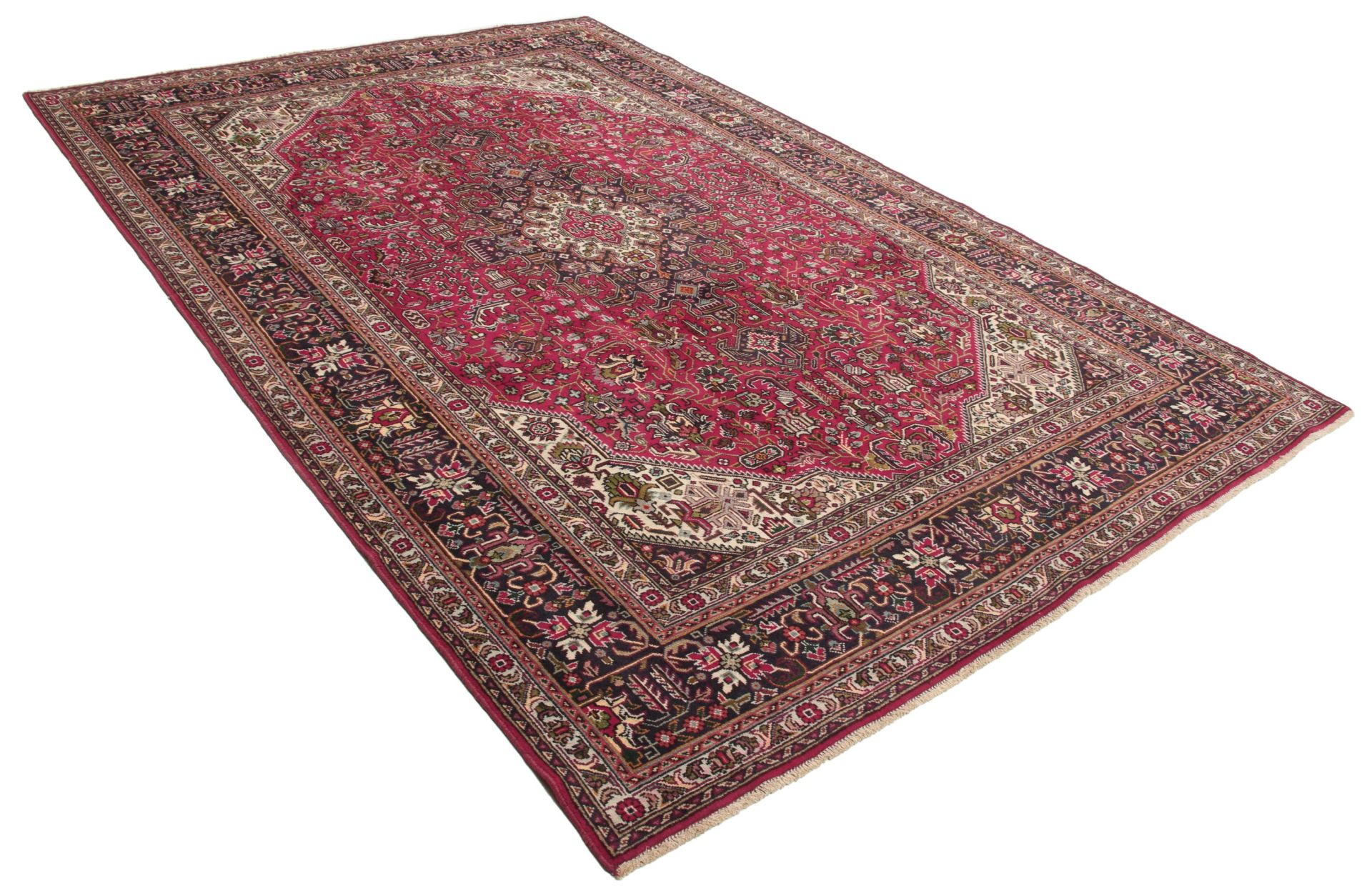 Handgeknüpfter Täbriz Perserteppich 200 × 300 cm