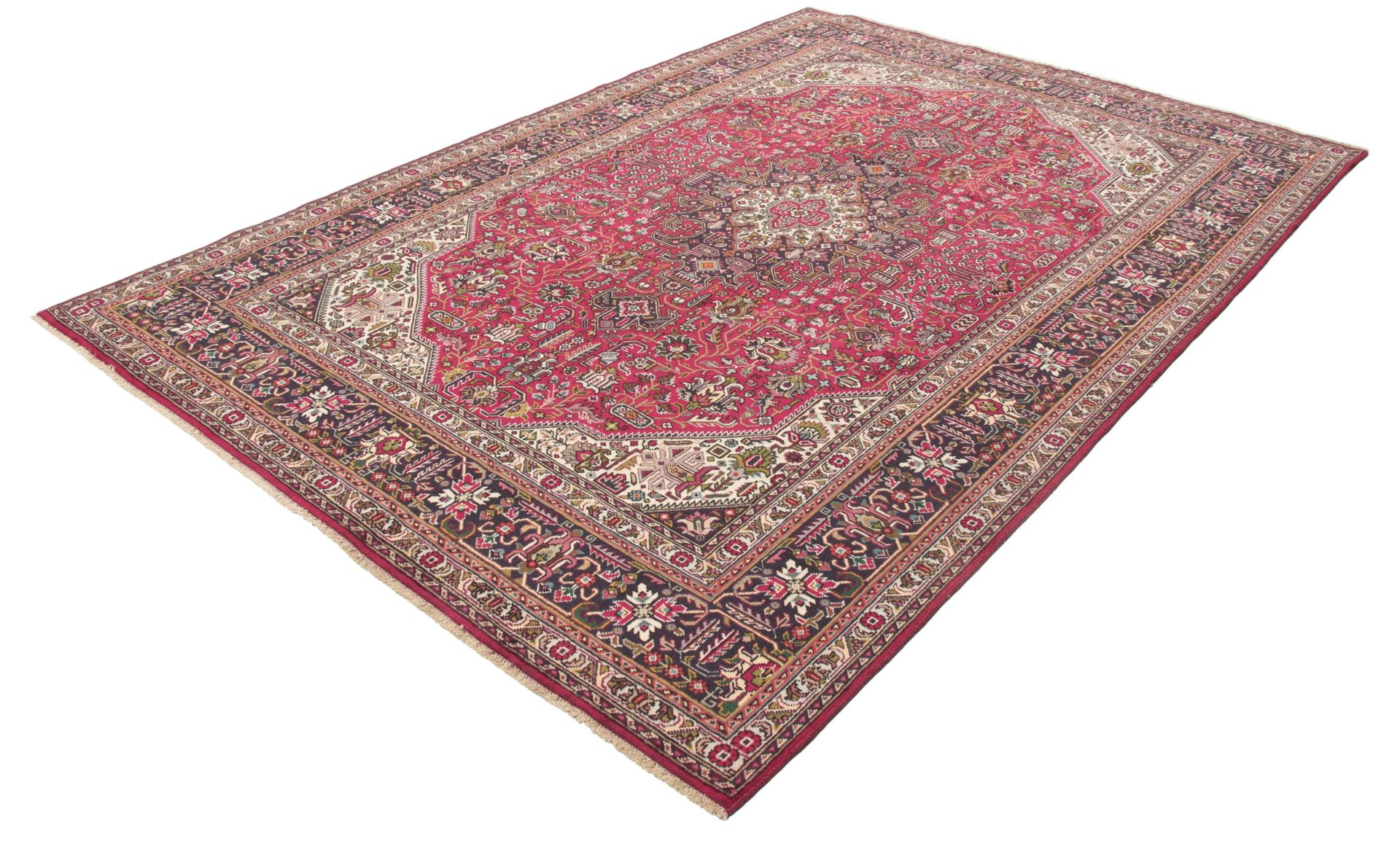 Handgeknüpfter Täbriz Perserteppich 200 × 300 cm