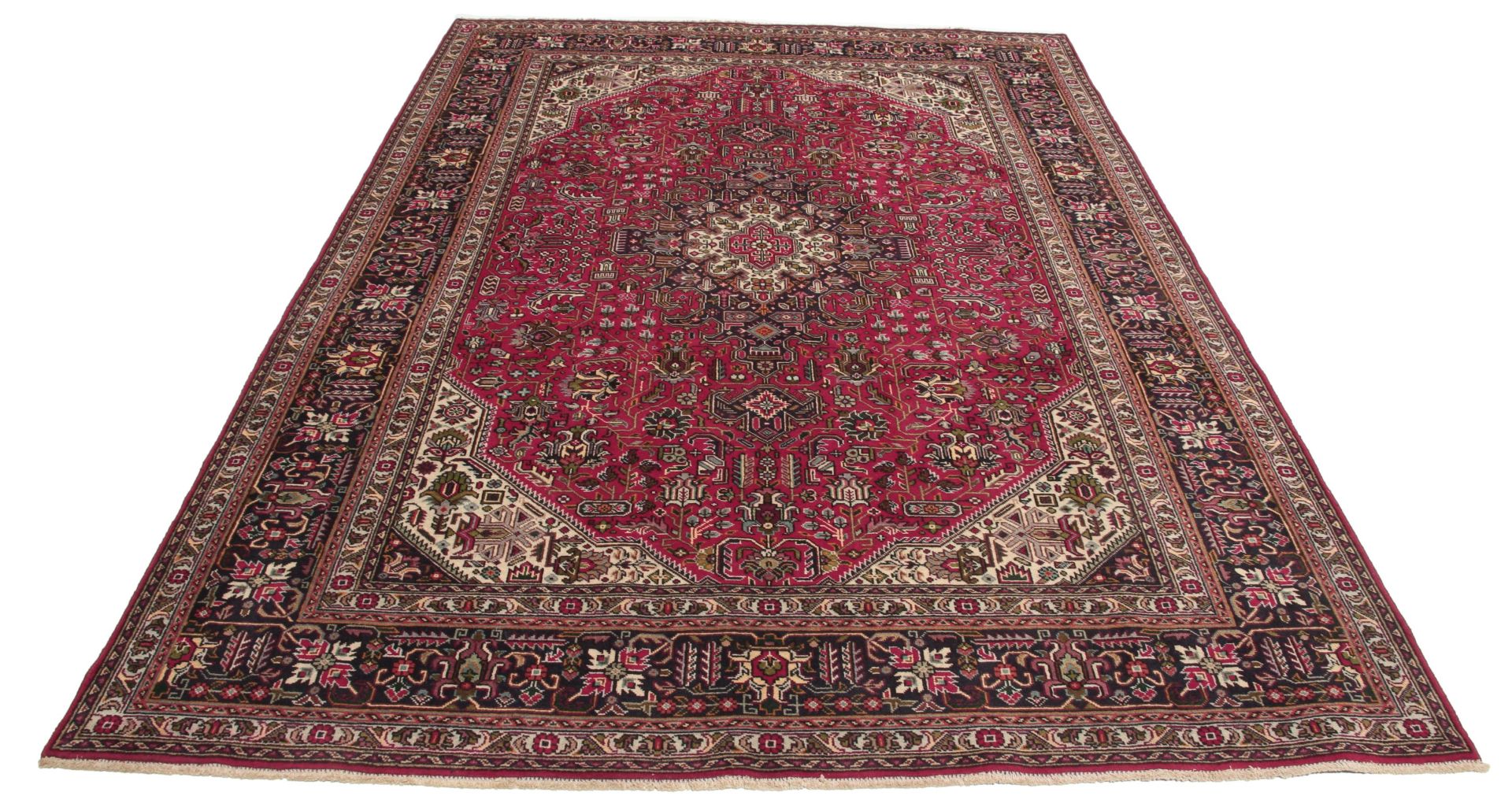 Handgeknüpfter Täbriz Perserteppich 200 × 300 cm