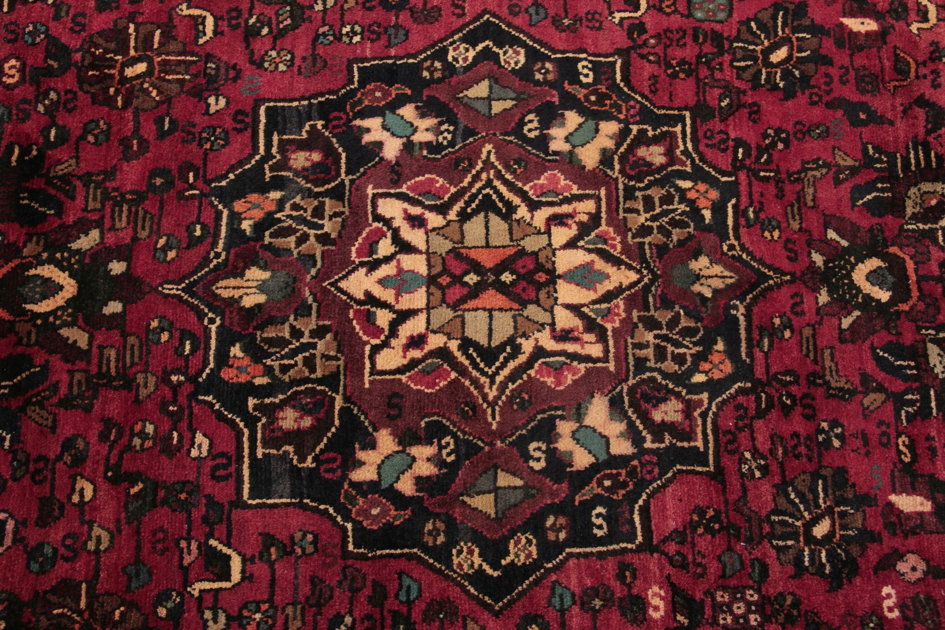 Handgeknüpfter Qashqai Perserteppich, 212 × 292 cm, Wolle