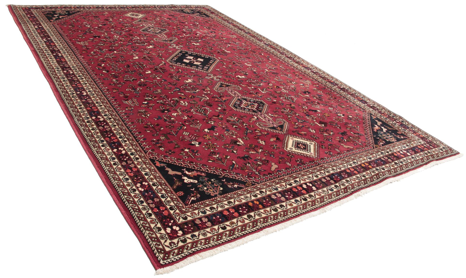 perserteppich-nasrabad-197-x-298-cm-schurwolle-handgeknupft-1 Perserteppich aus Iran, 197 × 298 cm