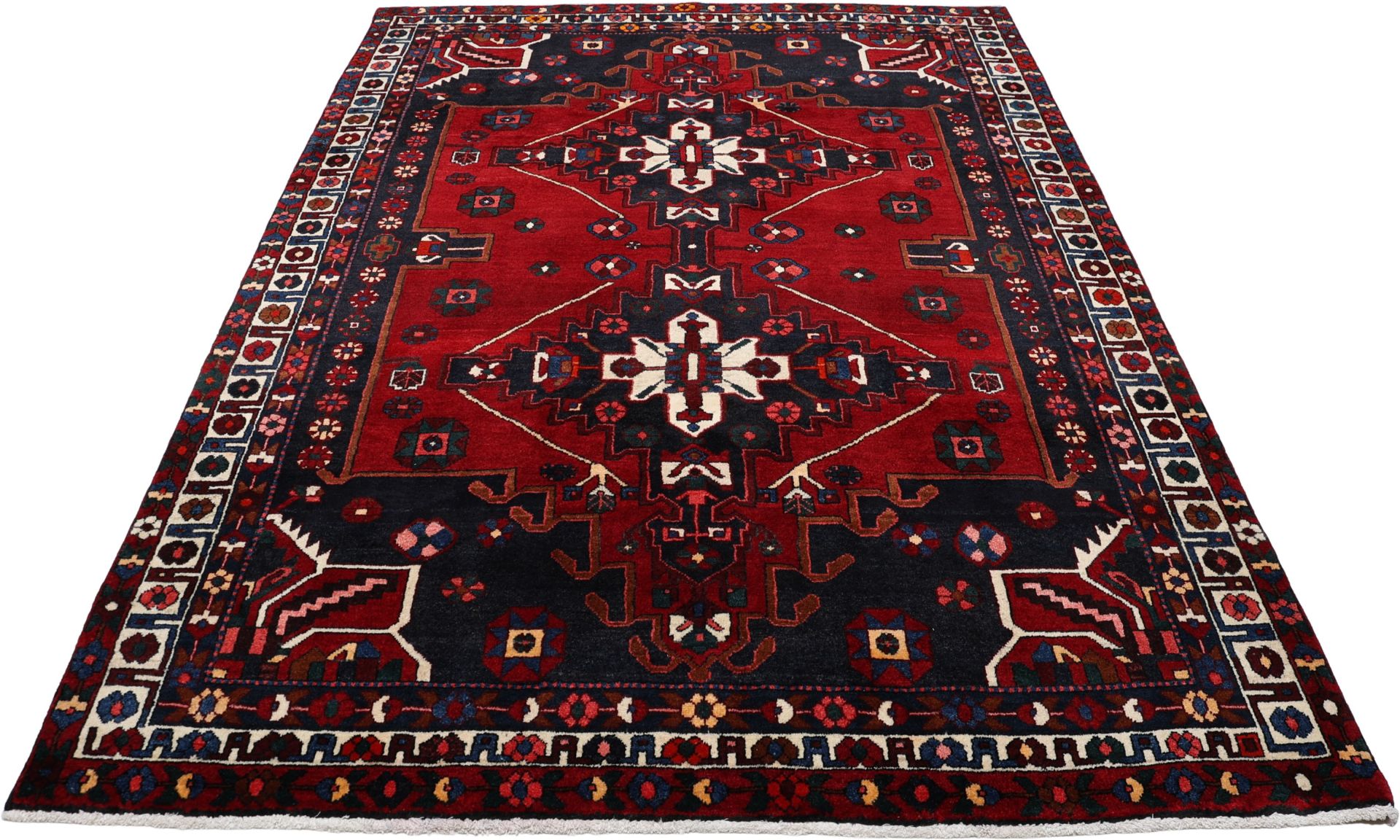 Handgeknüpfter Bakhtiari Perserteppich, 210 × 290 cm, Wolle