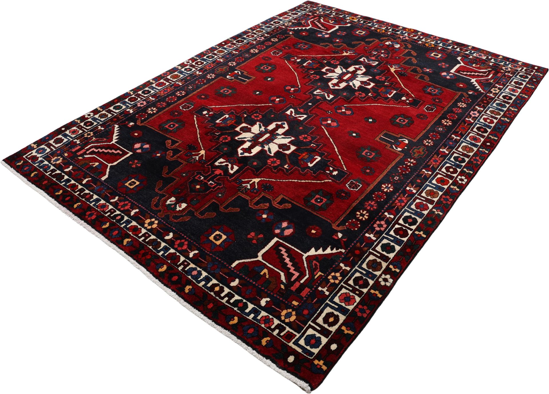 Handgeknüpfter Bakhtiari Perserteppich, 210 × 290 cm, Wolle