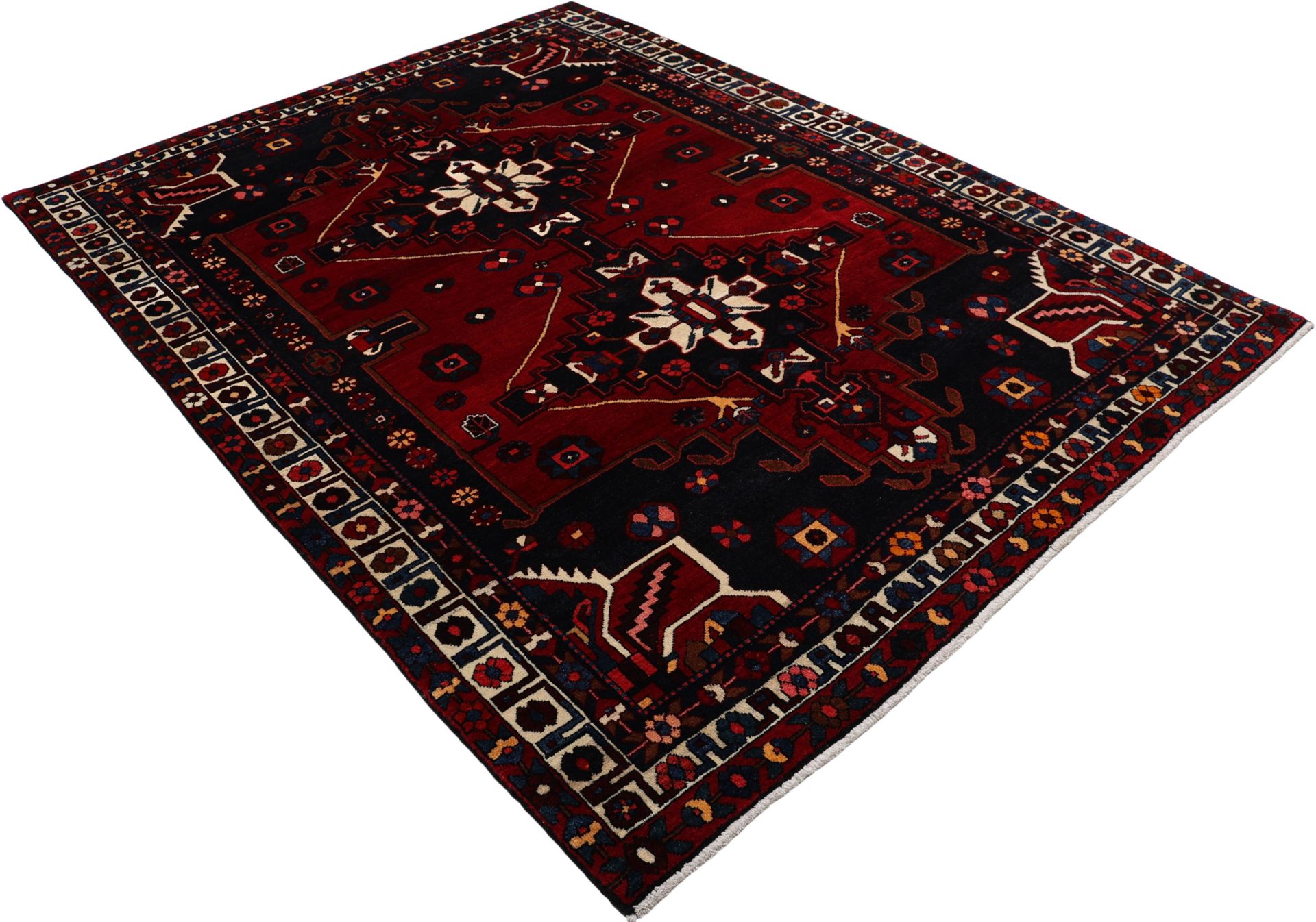 Handgeknüpfter Bakhtiari Perserteppich, 210 × 290 cm, Wolle