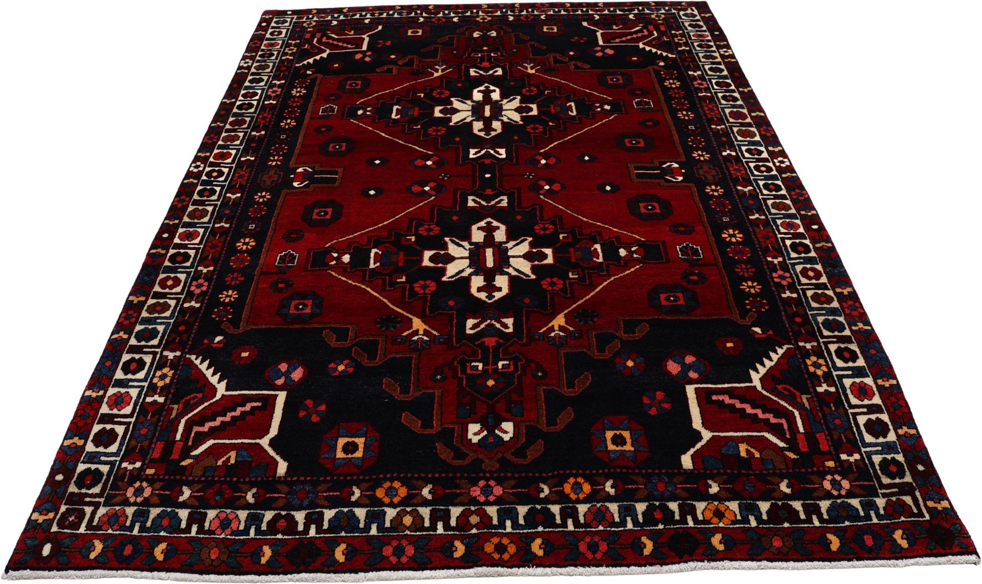 Handgeknüpfter Bakhtiari Perserteppich, 210 × 290 cm, Wolle