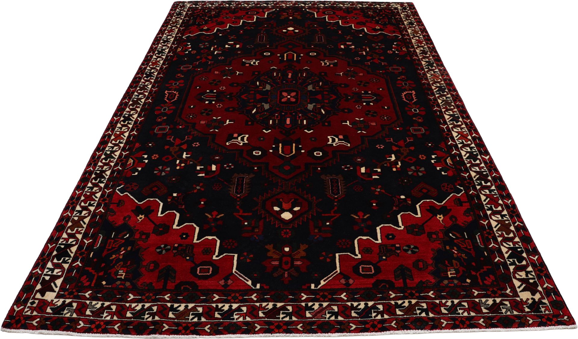 Bakhtiari Perserteppich 210 × 320 cm aus Wolle, handgeknüpft