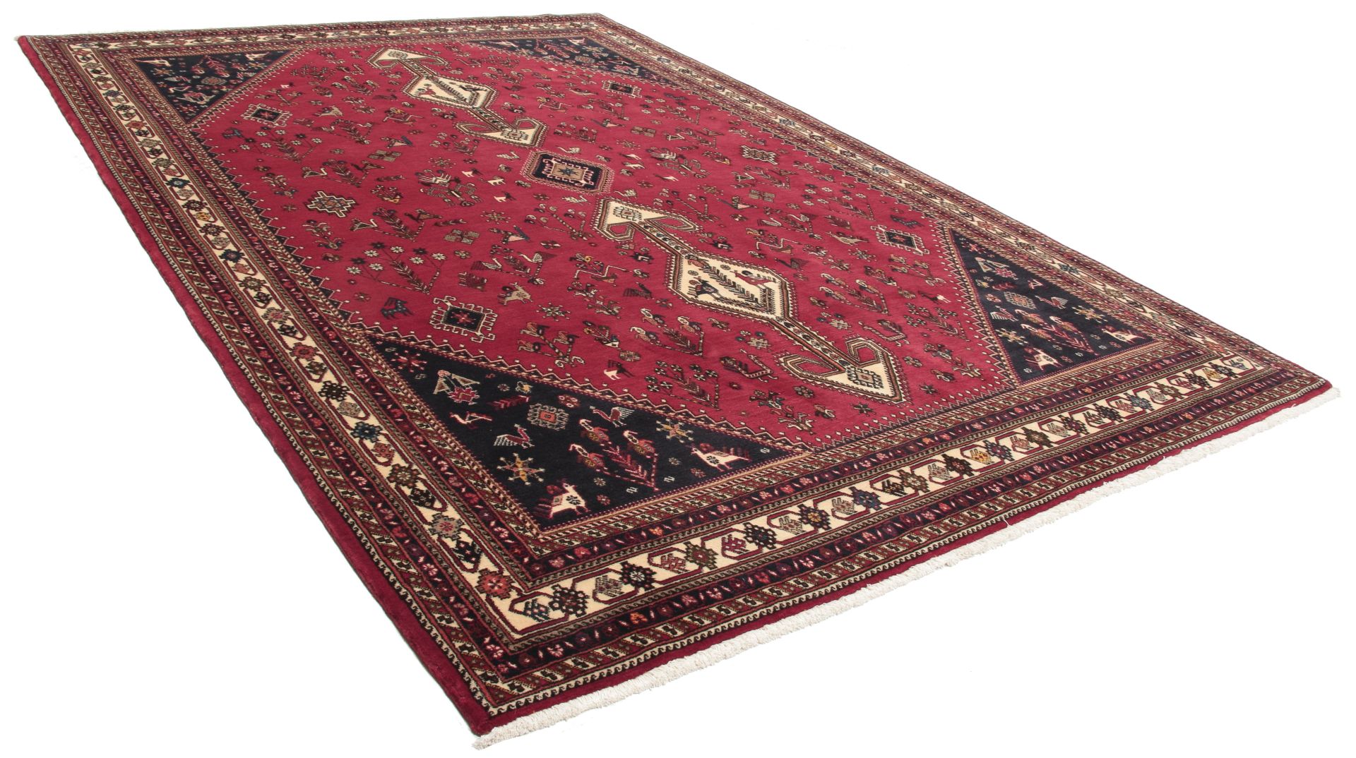 perserteppich-nasrabad-205-x-295-cm-schurwolle-handgeknupft-1 Handgeknüpfter Perserteppich, 205 × 295 cm, Wolle