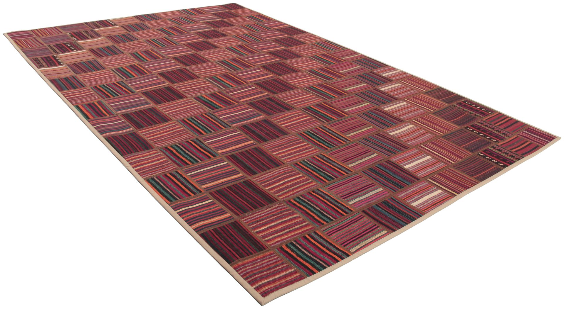 Kelim Perserteppich aus Iran, 195 × 294 cm