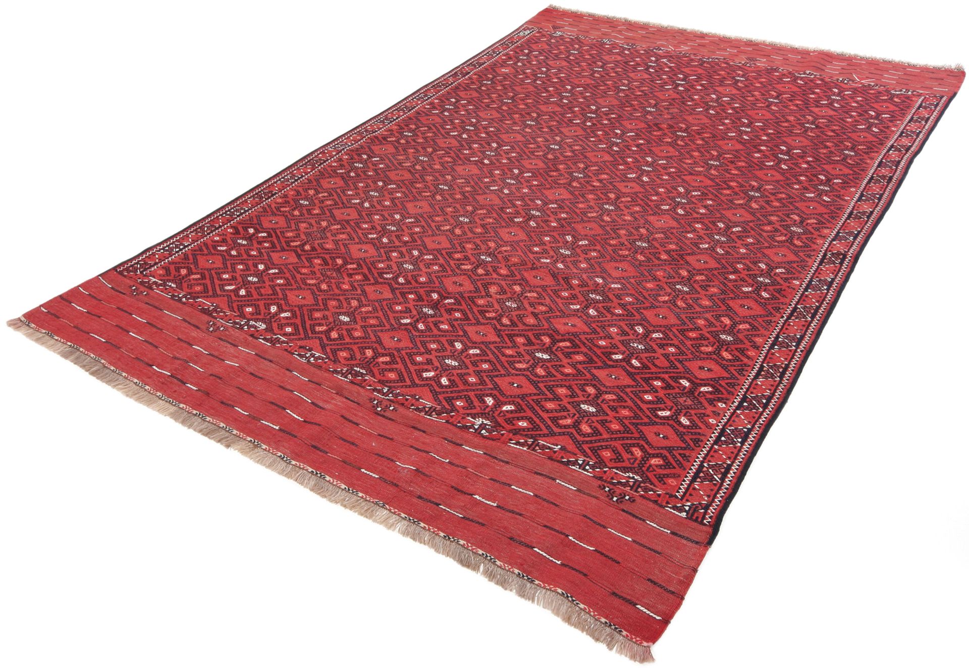 Handgeknüpfter Mashhad Perserteppich 188 × 312 cm