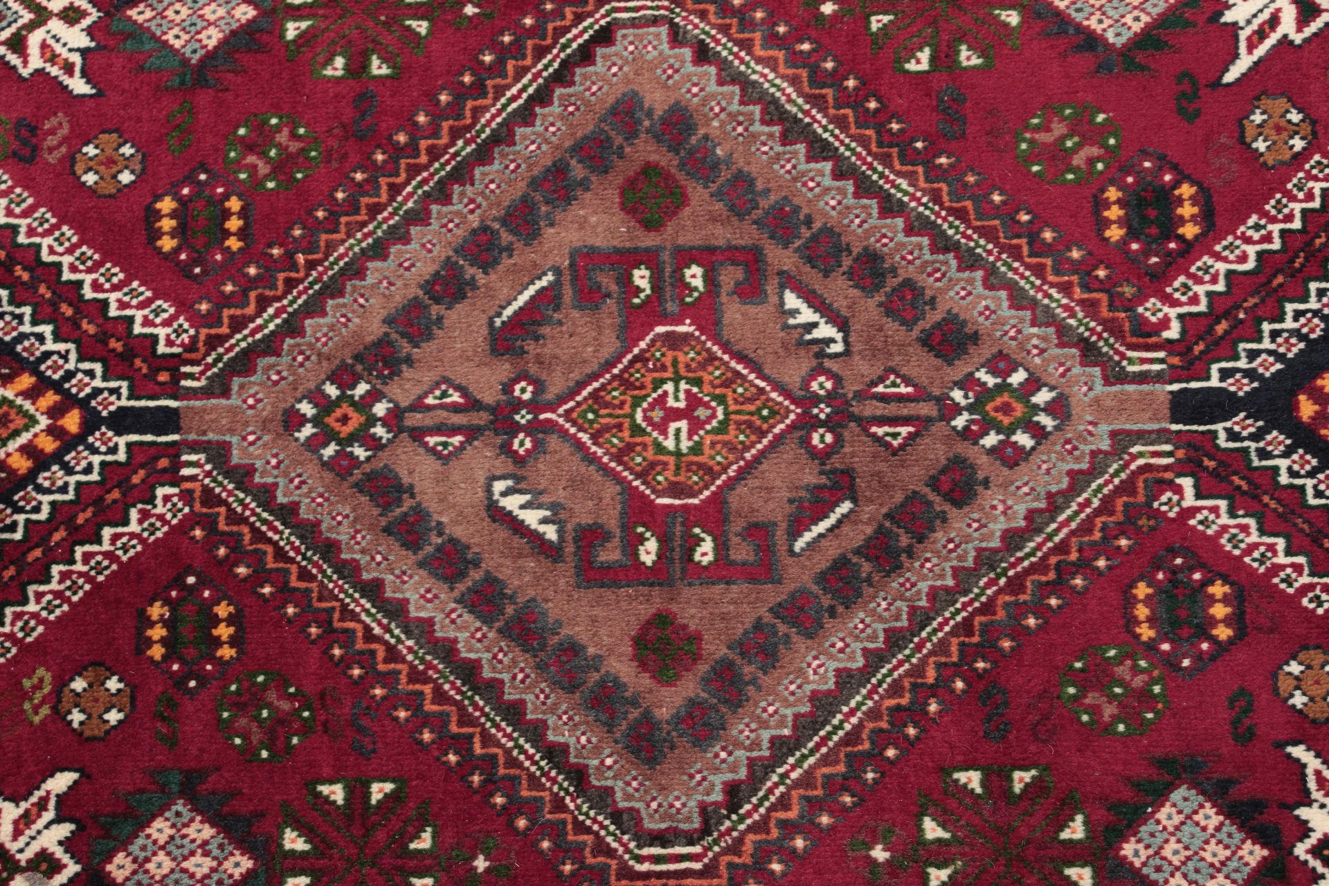 Handgeknüpfter Qashqai Perserteppich, 180 × 280 cm, Wolle