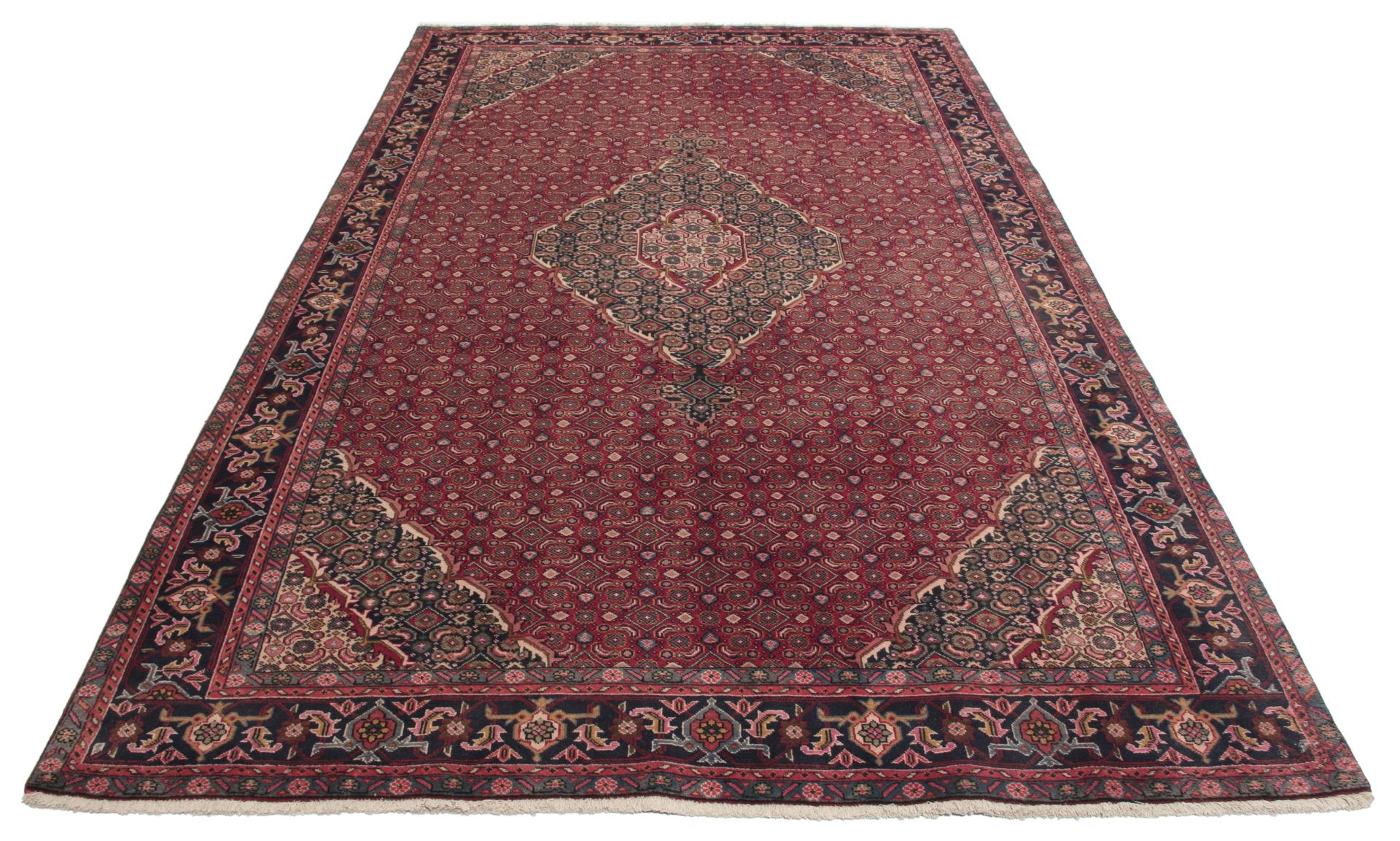 perserteppich-ardebil-196-x-325-cm-wolle-seide-handgeknupft-3 Ardebil Perserteppich aus Iran, 196 × 325 cm