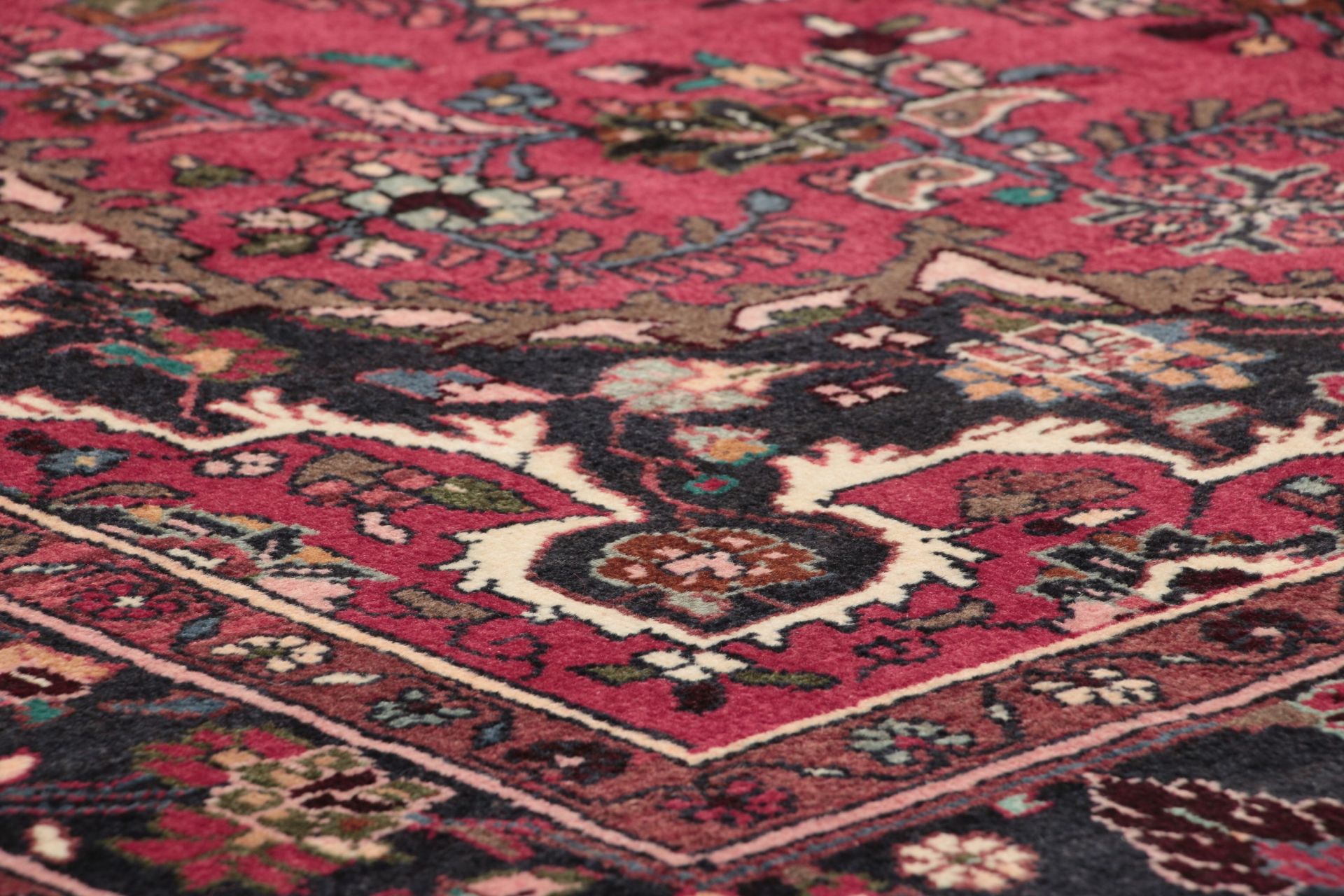 perserteppich-hamadan-209-x-313-cm-wolle-handgeknupft-herati-muster-4 Hamadan Perserteppich 209 × 313 cm aus Wolle, handgeknüpft