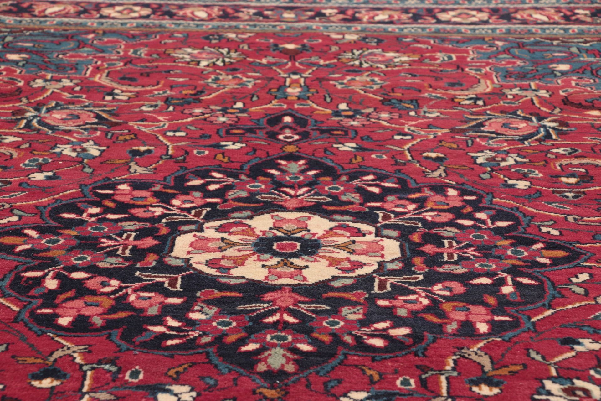 Handgeknüpfter Perserteppich, 216 × 318 cm, Wolle
