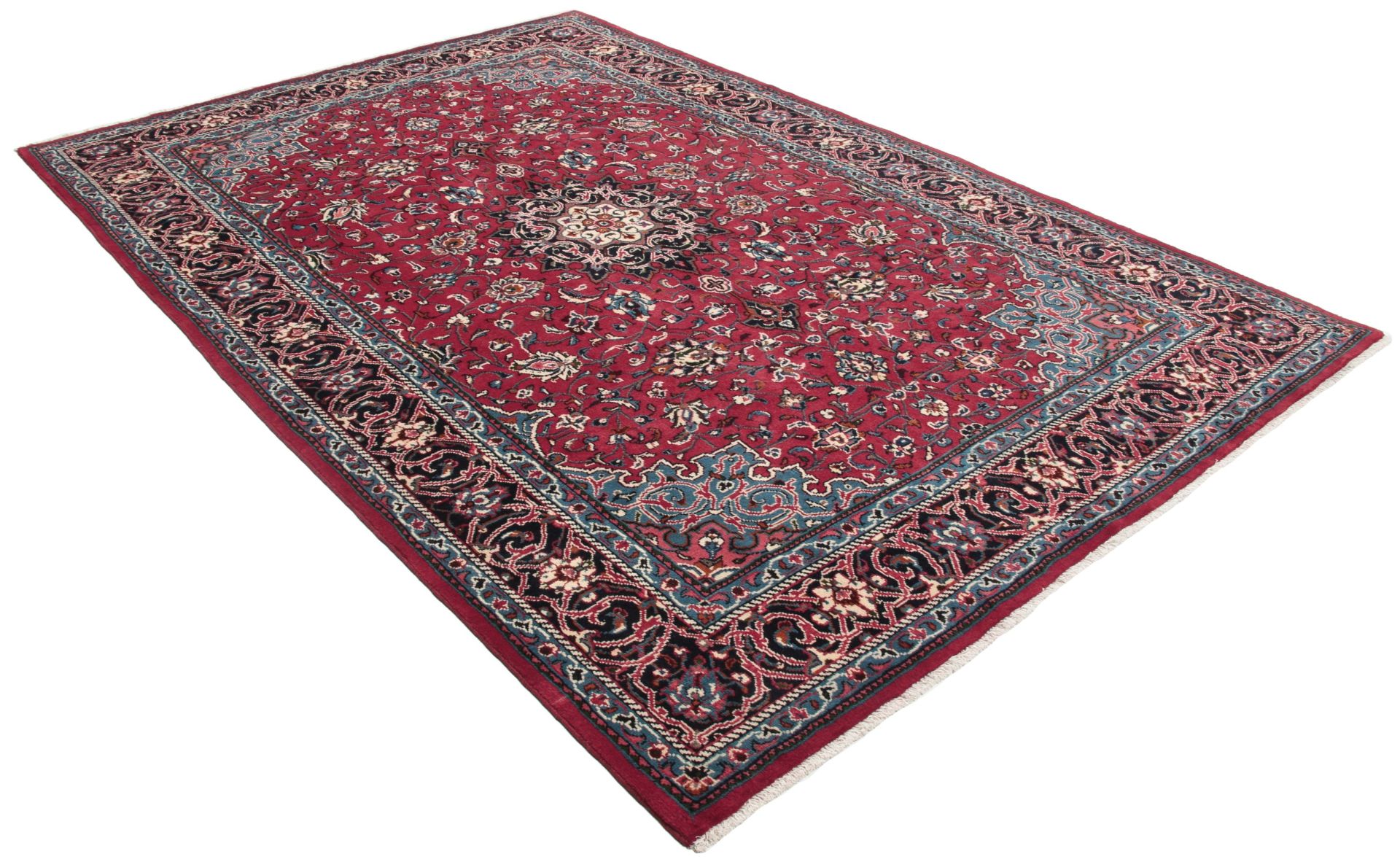 Perserteppich 213 × 315 cm aus Wolle, handgeknüpft