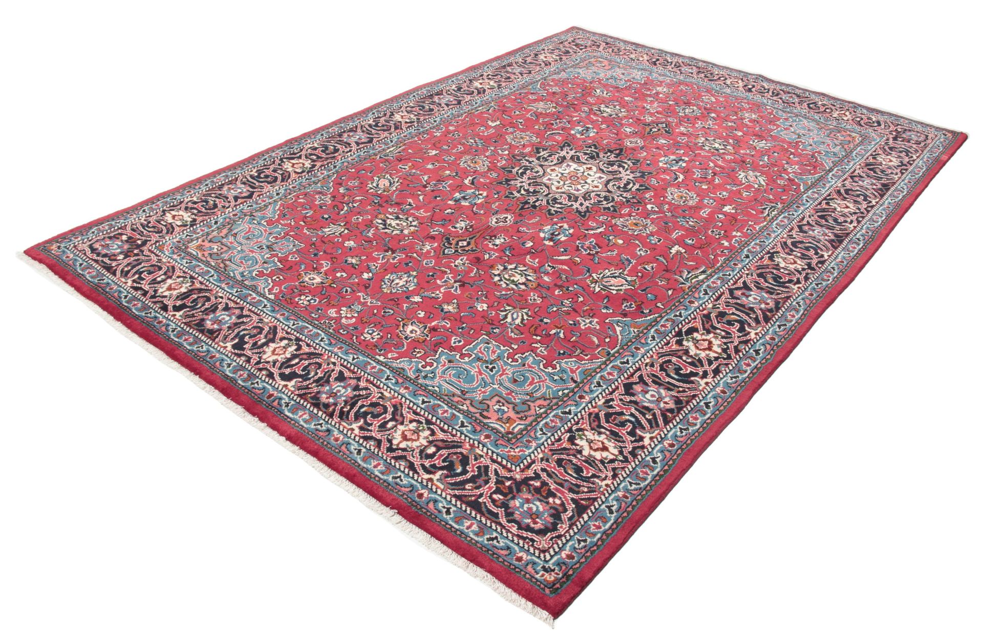 Perserteppich 213 × 315 cm aus Wolle, handgeknüpft