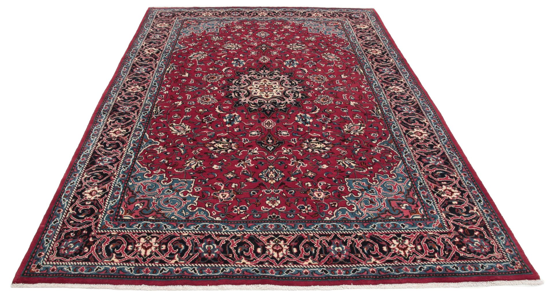 Perserteppich 213 × 315 cm aus Wolle, handgeknüpft