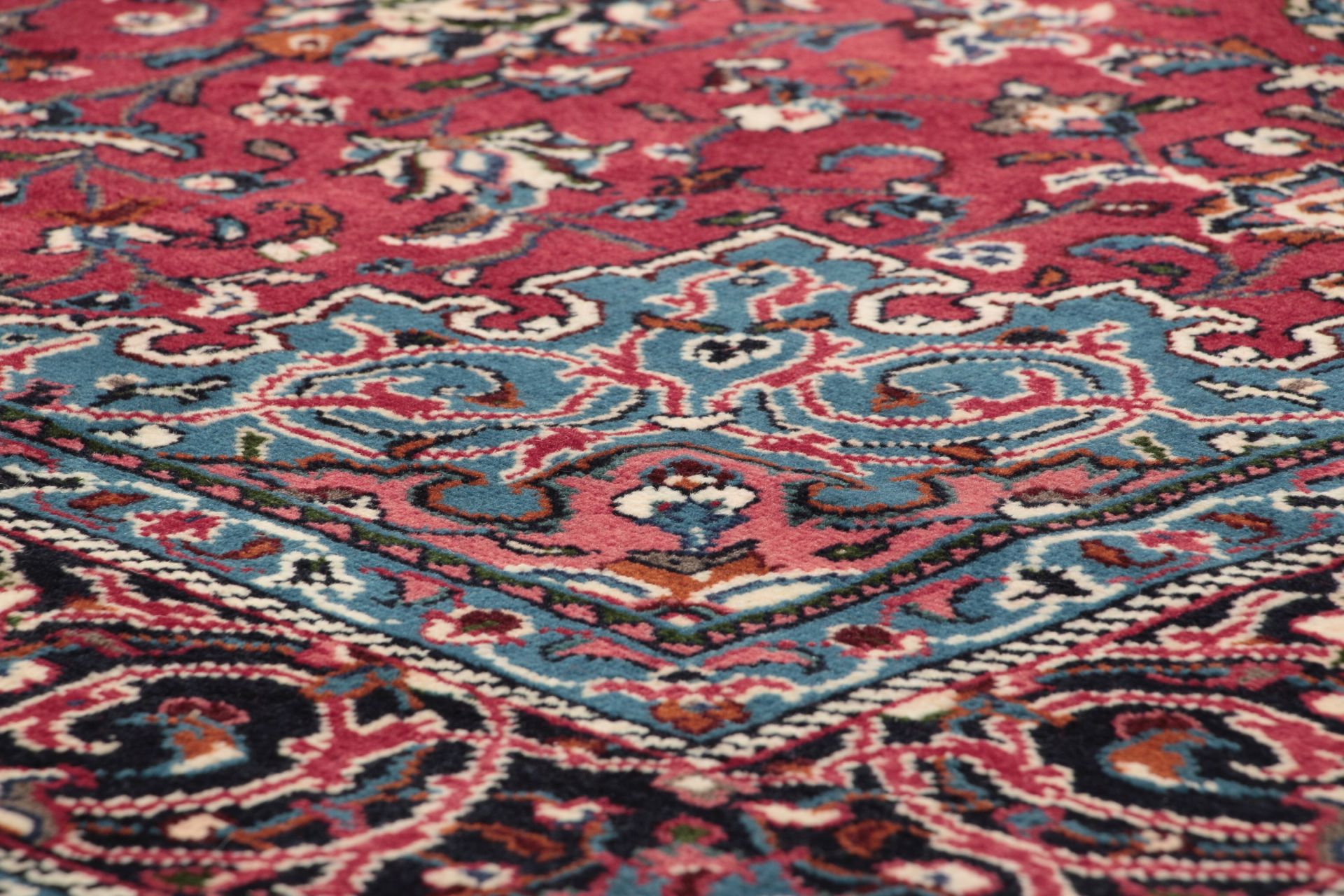 Perserteppich 213 × 315 cm aus Wolle, handgeknüpft
