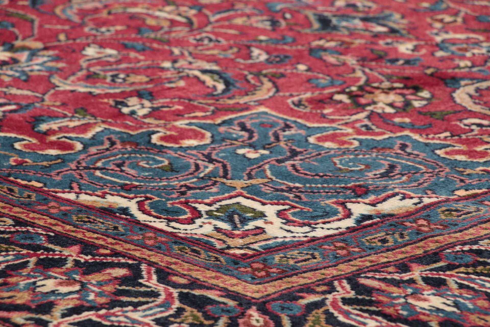 Handgeknüpfter Hamadan Perserteppich 207 × 313 cm