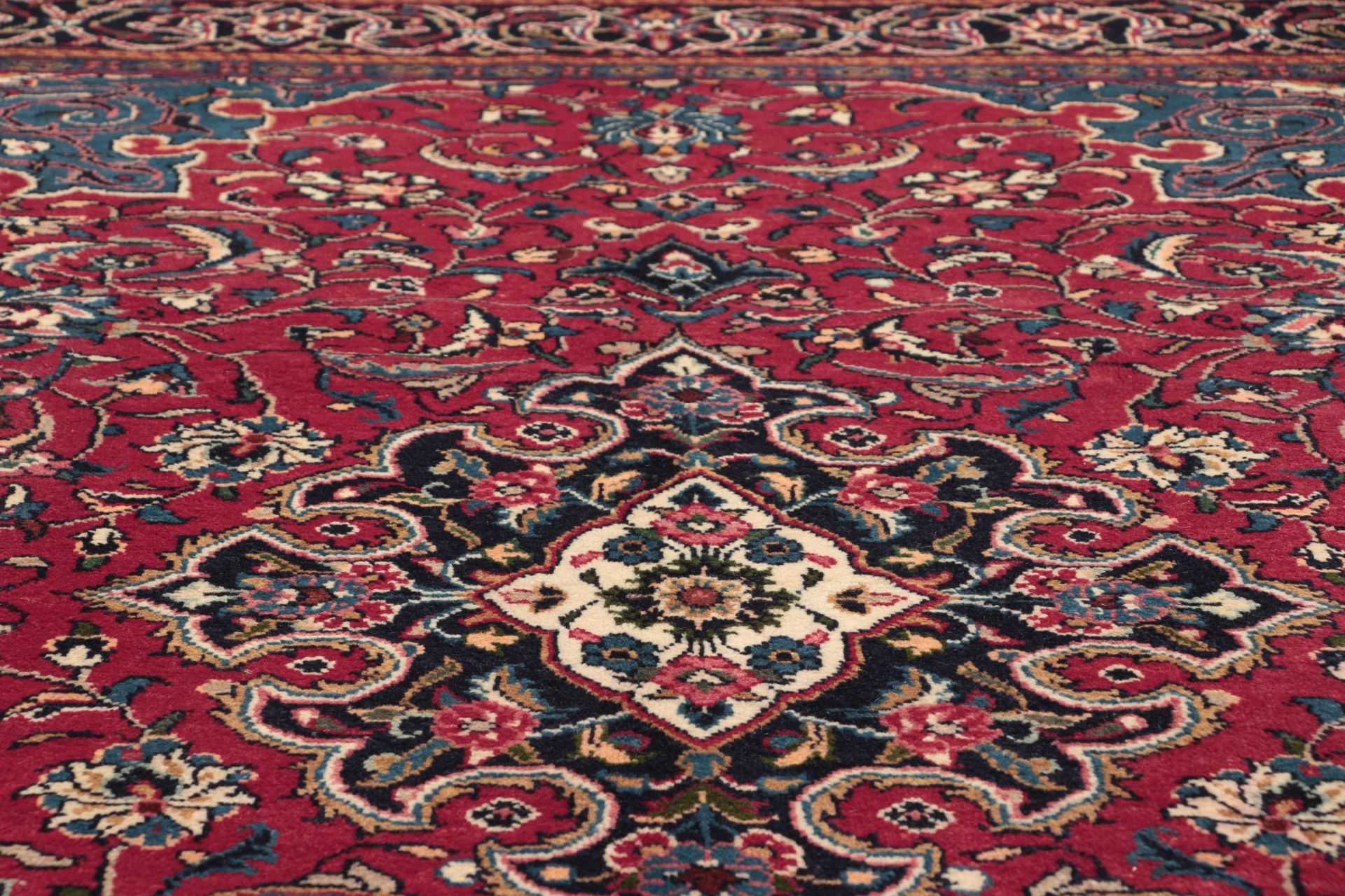 Handgeknüpfter Hamadan Perserteppich 207 × 313 cm