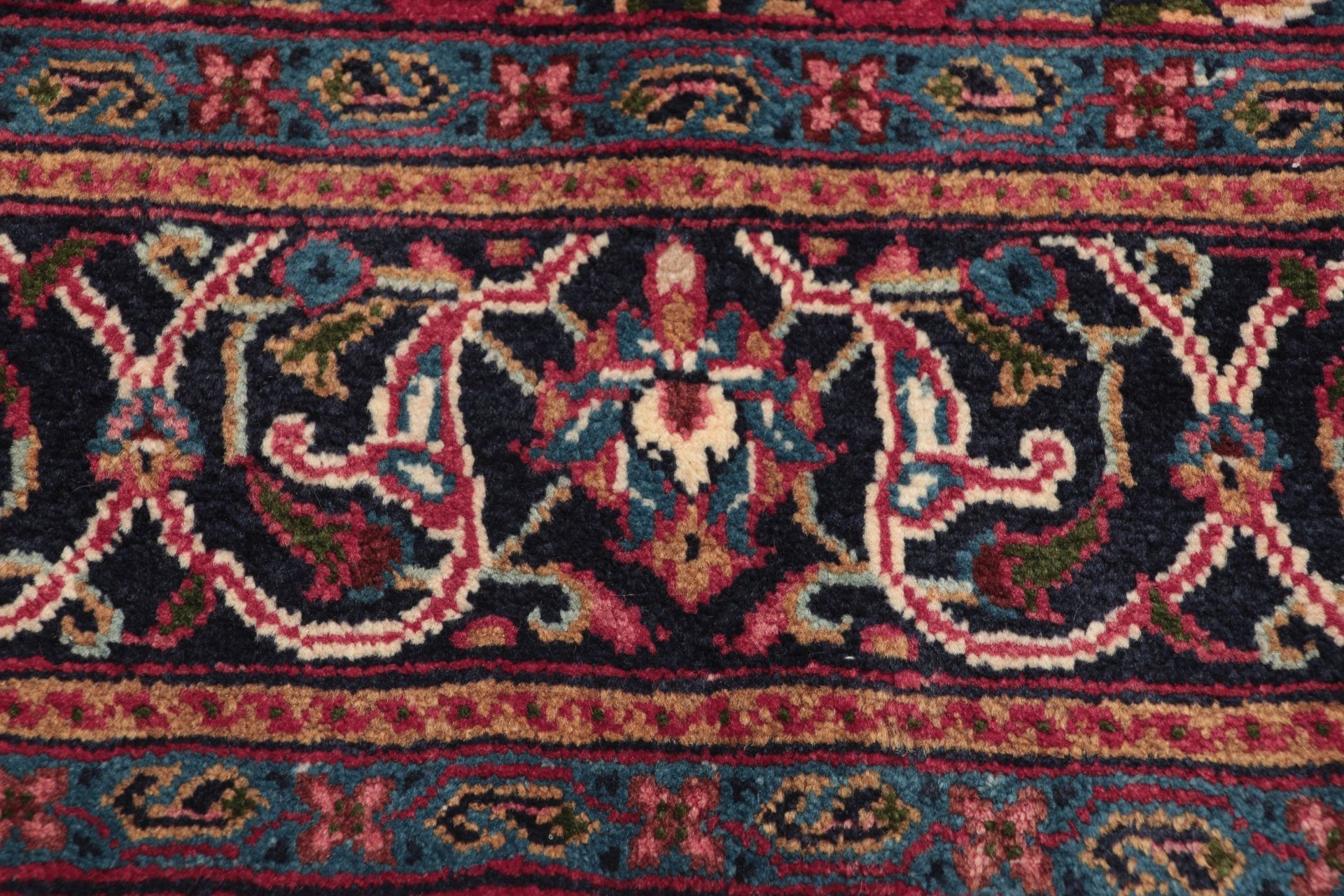 Handgeknüpfter Hamadan Perserteppich 207 × 313 cm