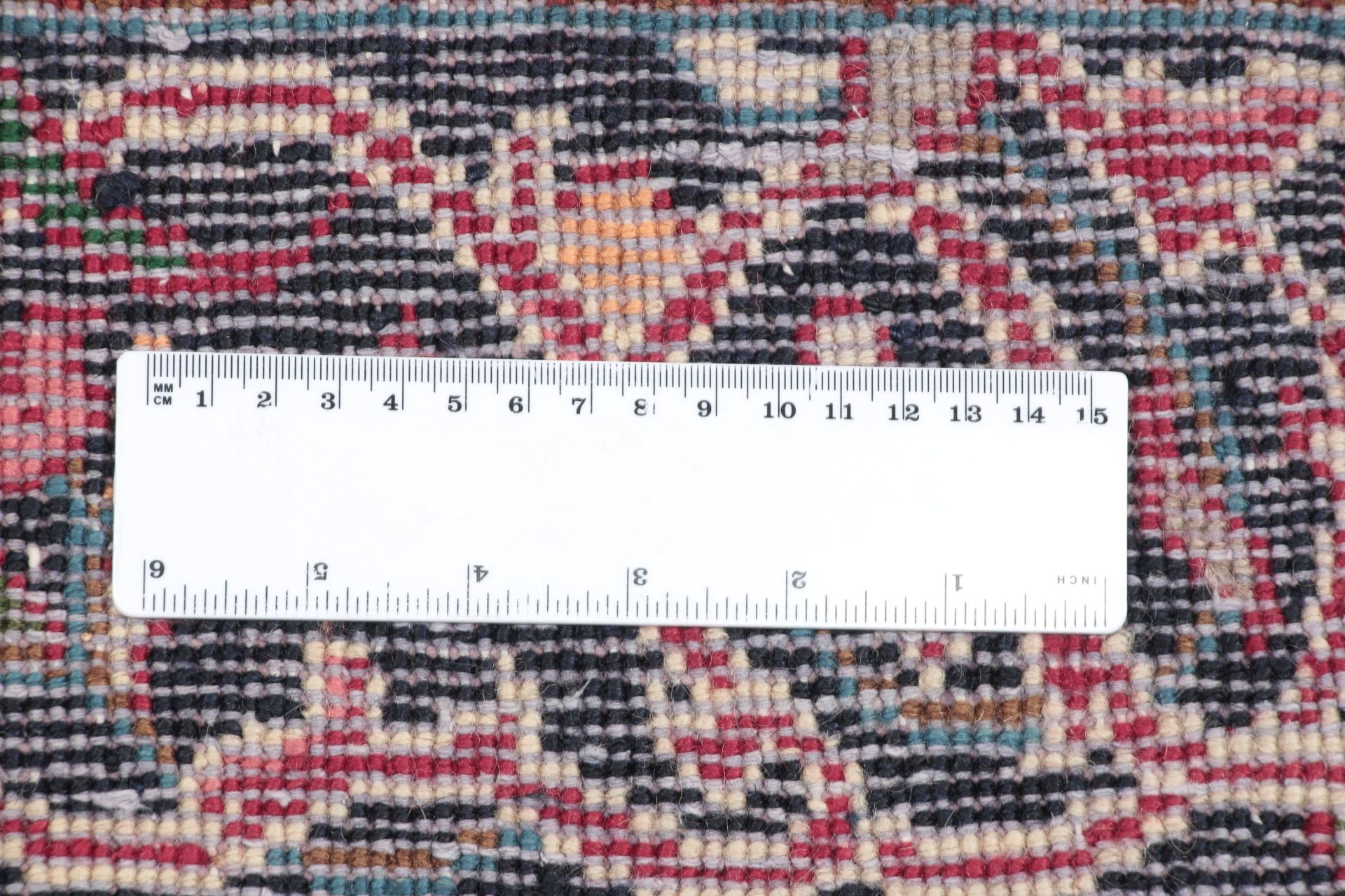 Perserteppich 218 × 318 cm aus Wolle, handgeknüpft