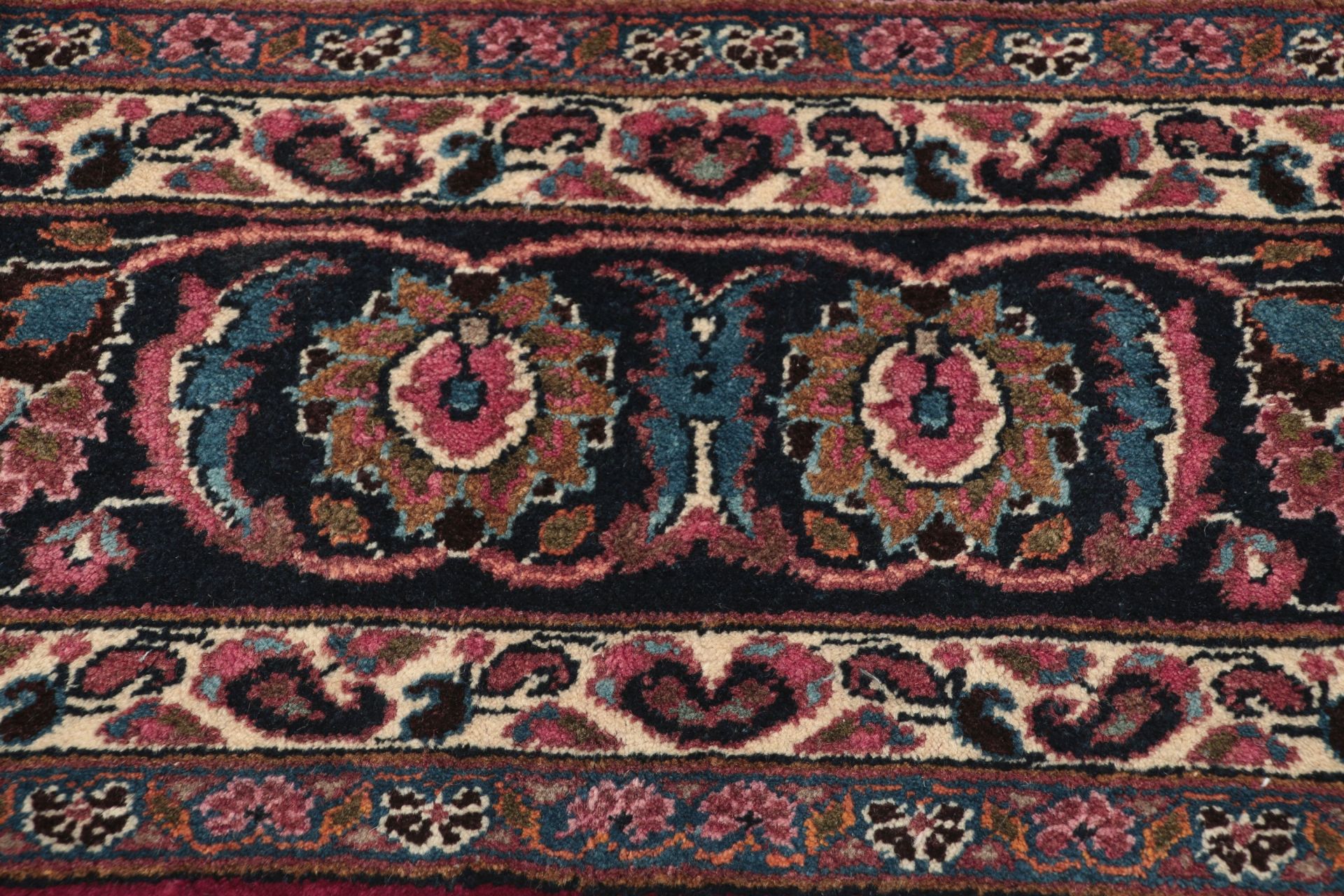Mashhad Perserteppich 208 × 300 cm aus Wolle, handgeknüpft