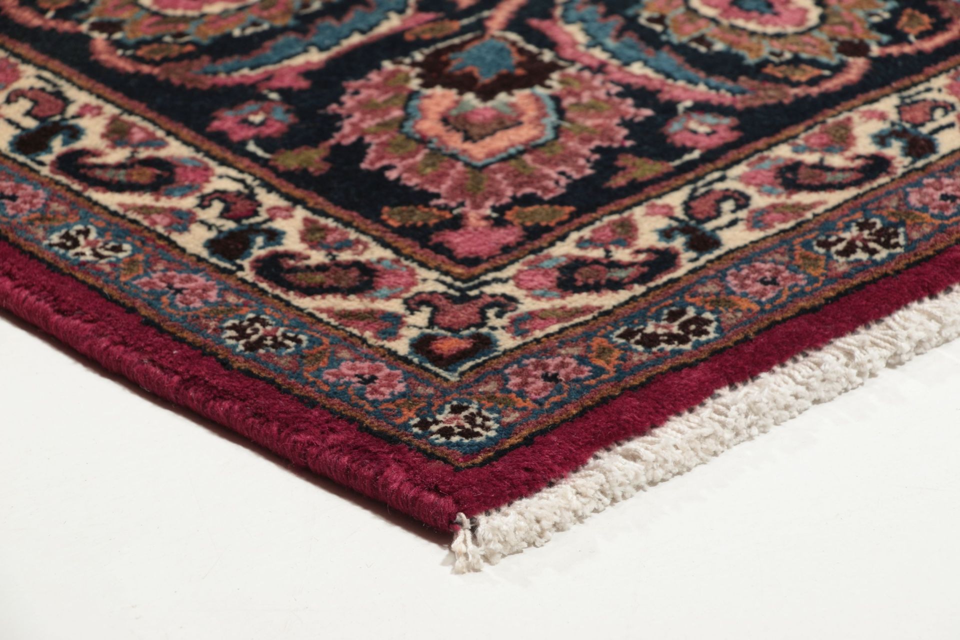 Mashhad Perserteppich 208 × 300 cm aus Wolle, handgeknüpft