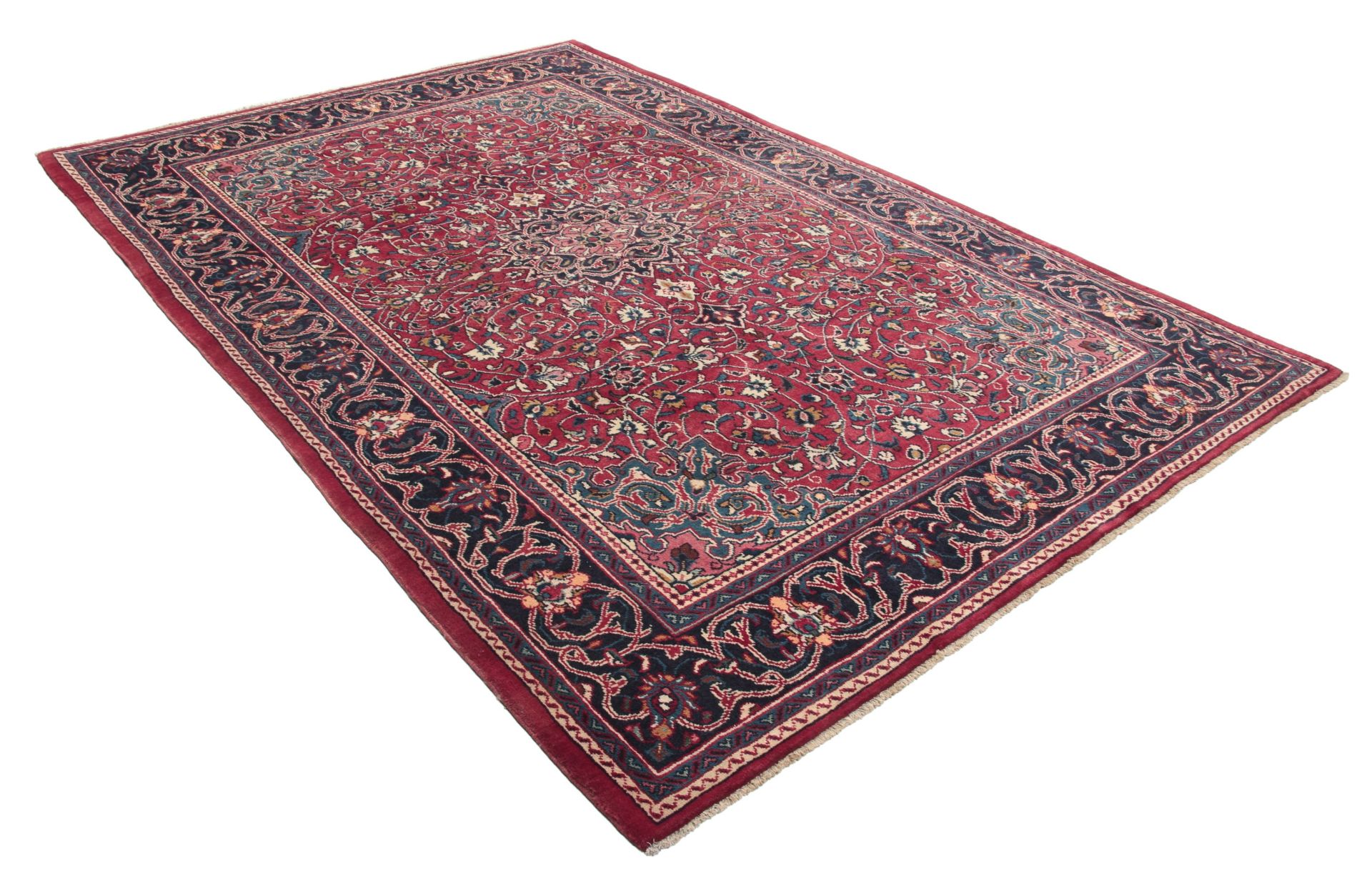 perserteppich-hamedan-210-x-315-cm-baumwolle-handgeknupft-hochwertig-1 Hamadan Perserteppich aus Iran, 210 × 315 cm