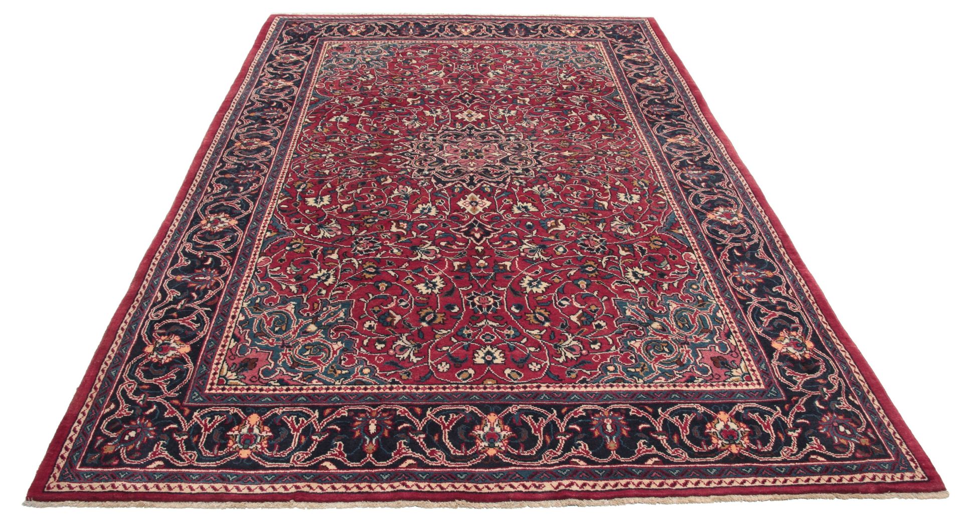 perserteppich-hamedan-210-x-315-cm-baumwolle-handgeknupft-hochwertig-3 Hamadan Perserteppich aus Iran, 210 × 315 cm