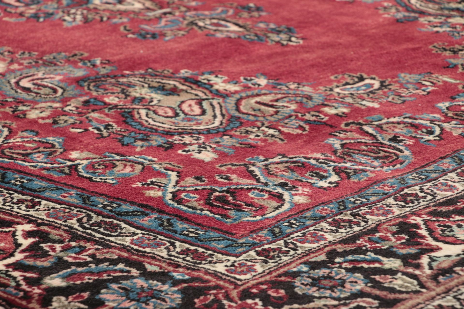 perserteppich-hamadan-210-x-312-cm-baumwolle-handgeknupft-herati-muster-4 Handgeknüpfter Hamadan Perserteppich 210 × 312 cm
