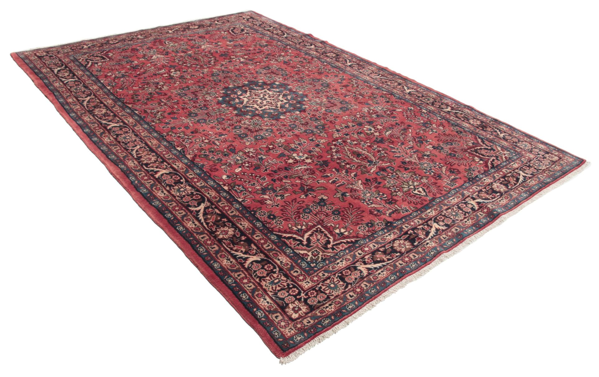 Kashan Perserteppich aus Iran, 200 × 290 cm