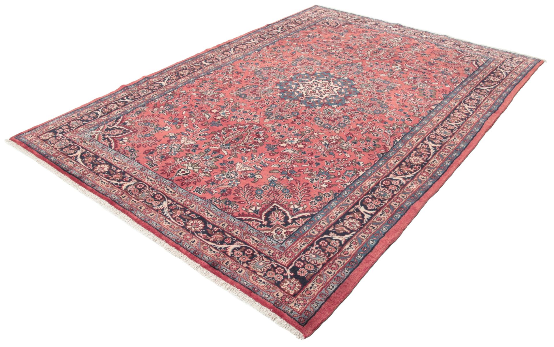 Kashan Perserteppich aus Iran, 200 × 290 cm